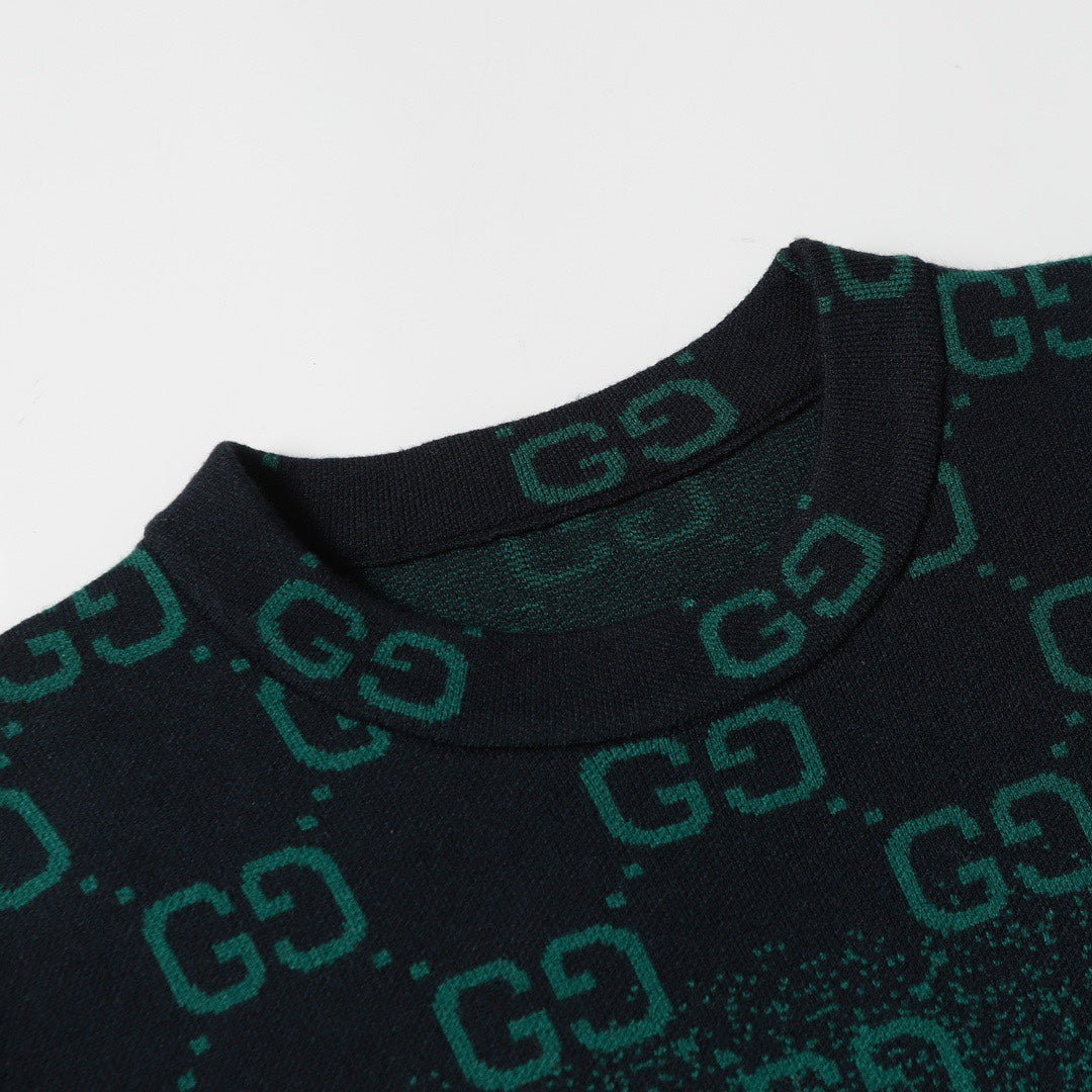 Gucci Logo Knit Crewneck Sweater