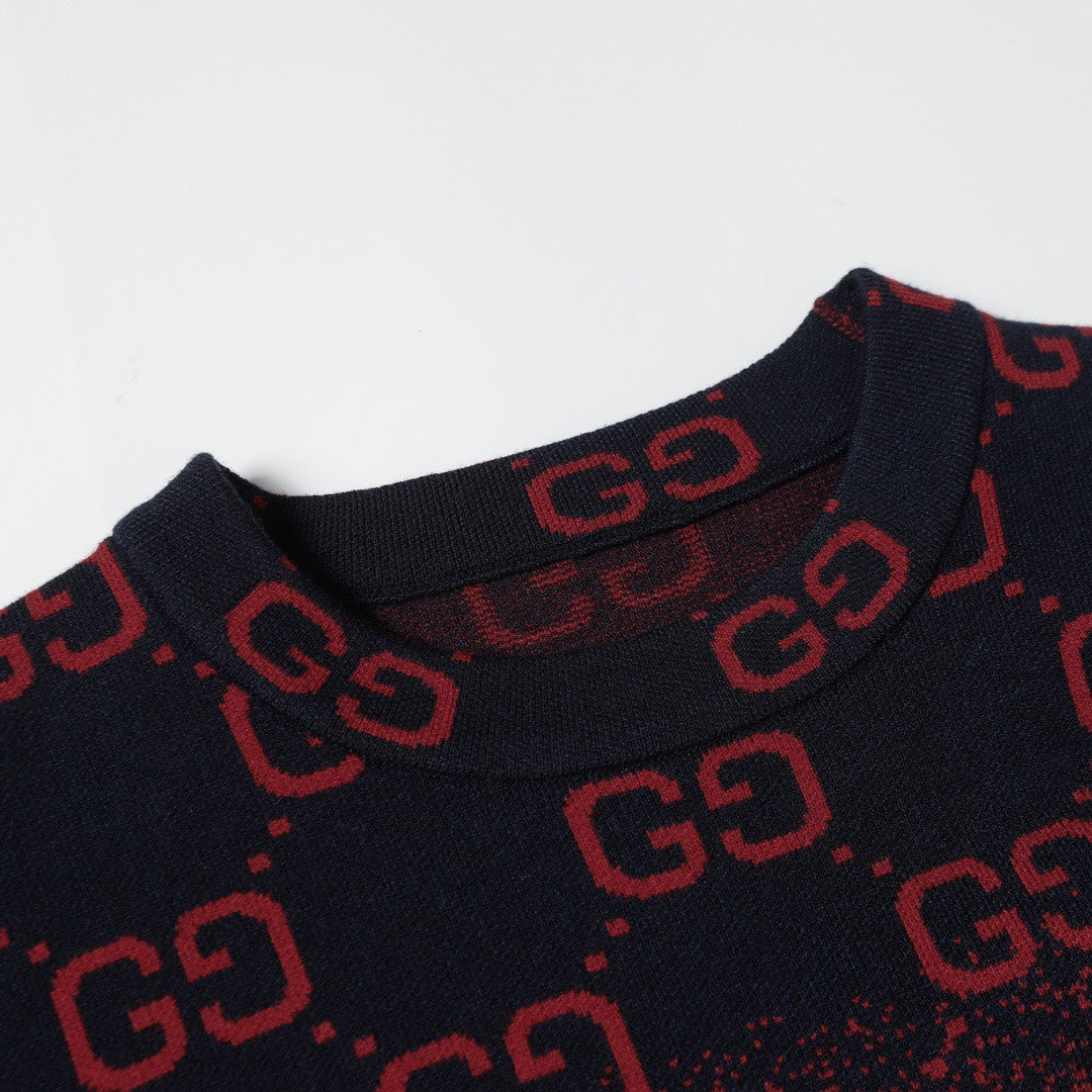 Gucci Logo Knit Crewneck Sweater