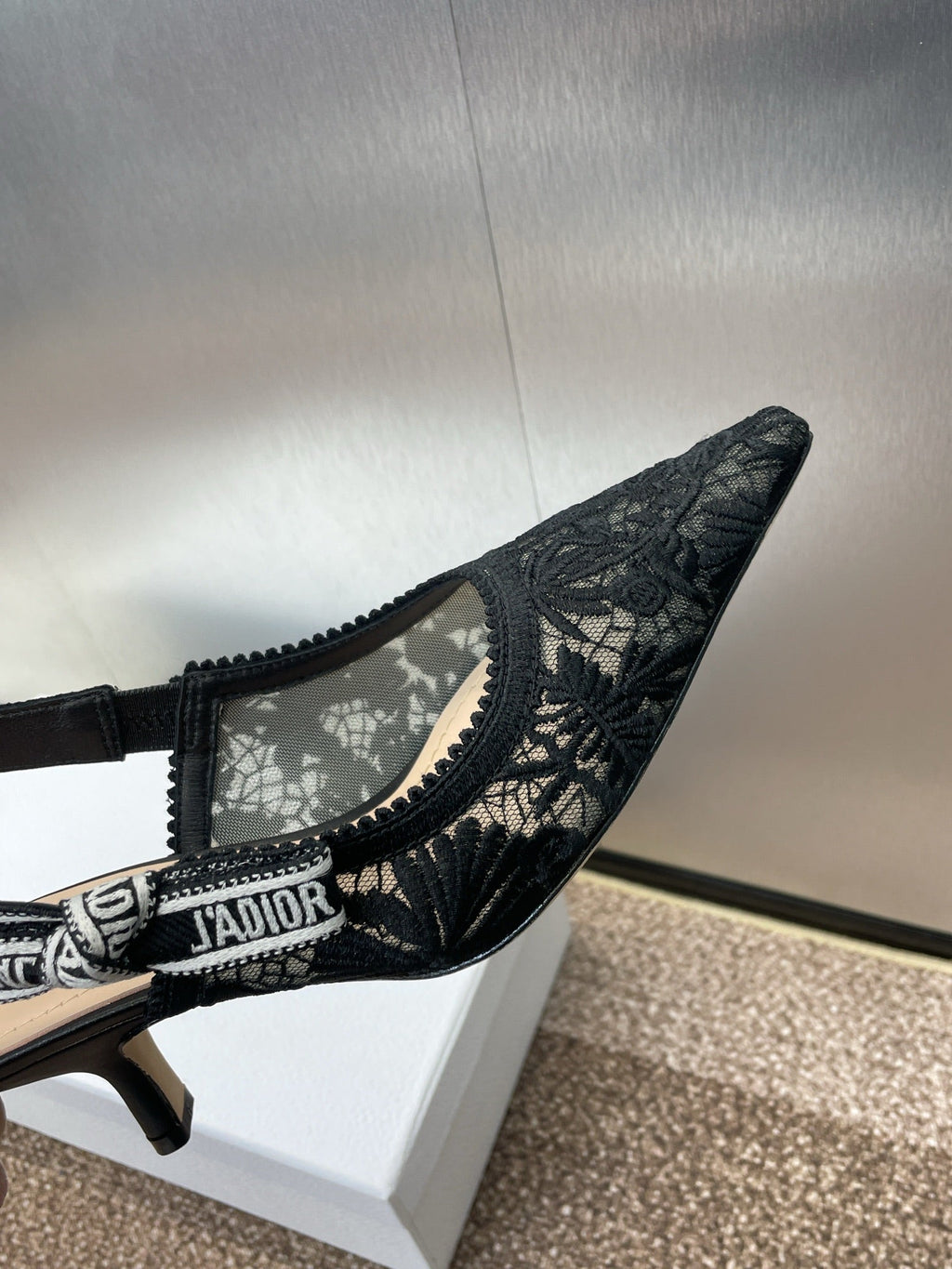 Dior J'Adior Oblique Jacquard Heeled Sandals – 2023 Spring/Summer Collection