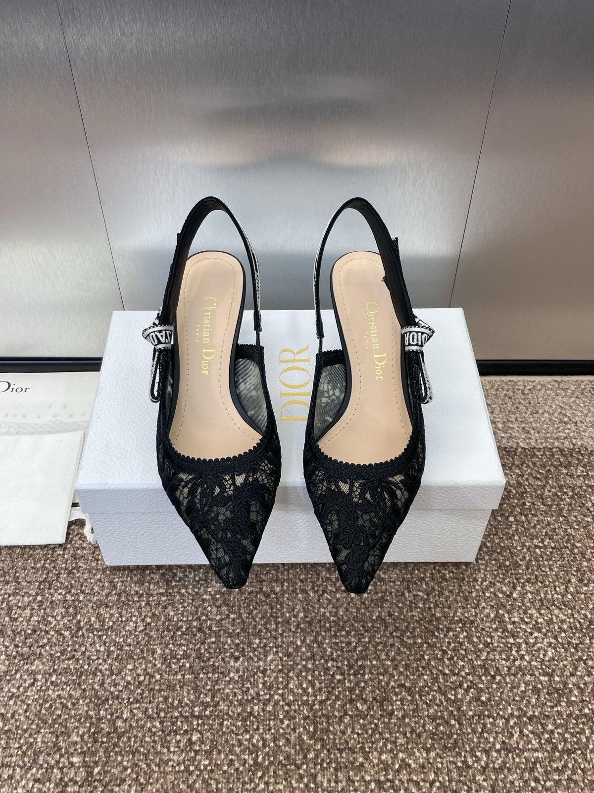 Dior J'Adior Oblique Jacquard Heeled Sandals – 2023 Spring/Summer Collection
