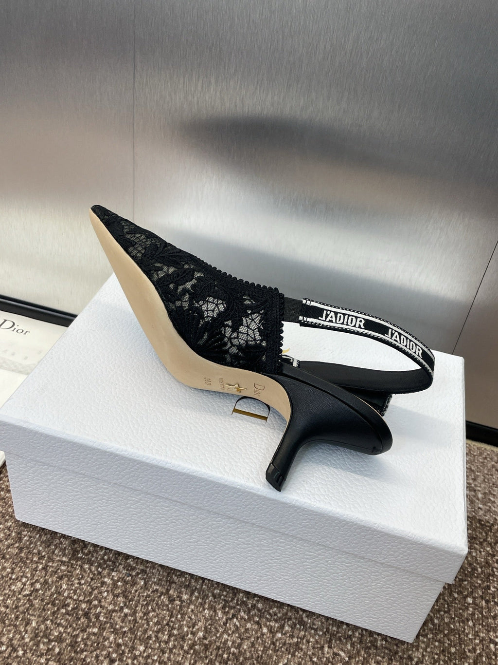 Dior J'Adior Oblique Jacquard Heeled Sandals – 2023 Spring/Summer Collection