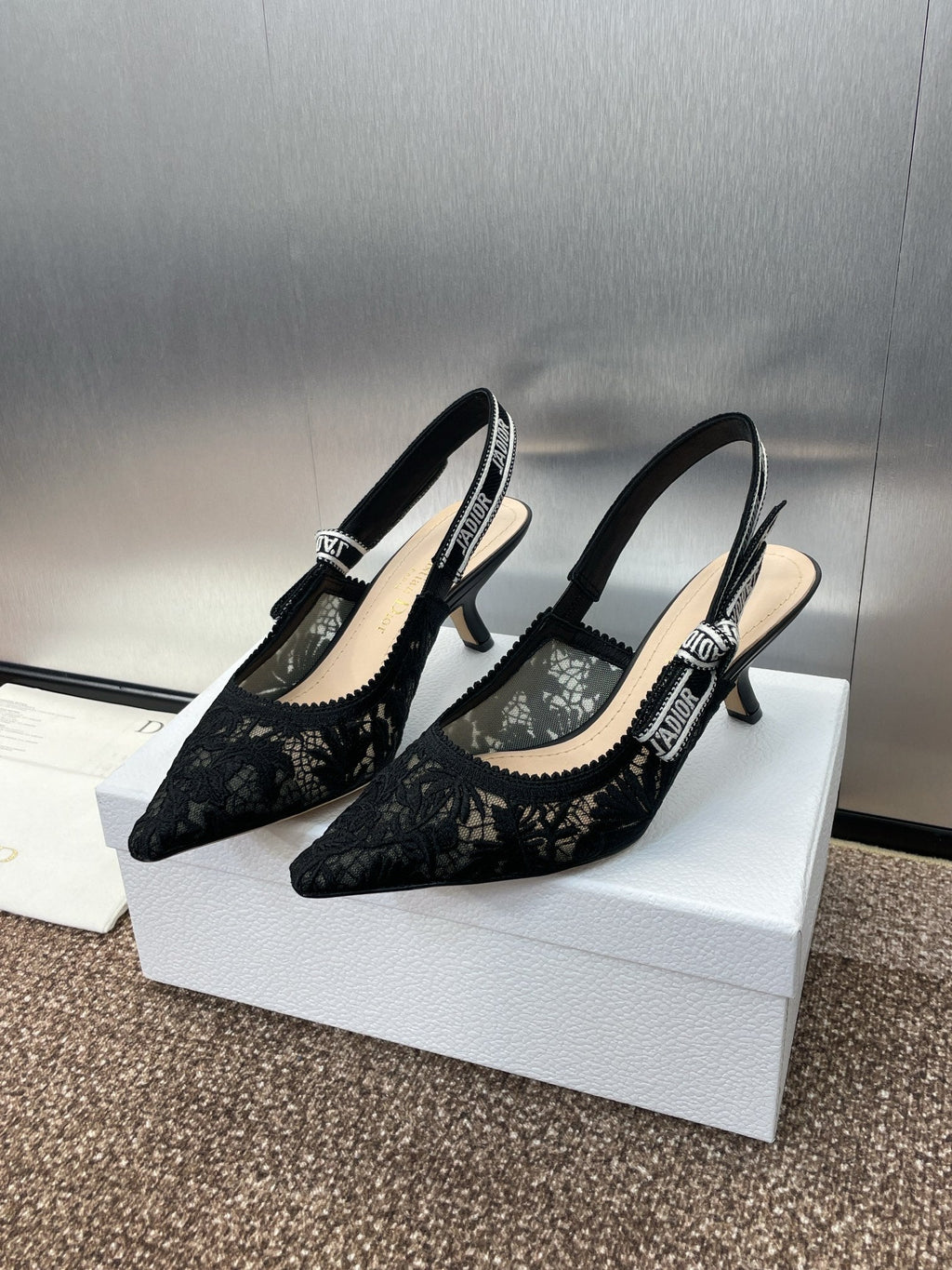 Dior J'Adior Oblique Jacquard Heeled Sandals – 2023 Spring/Summer Collection