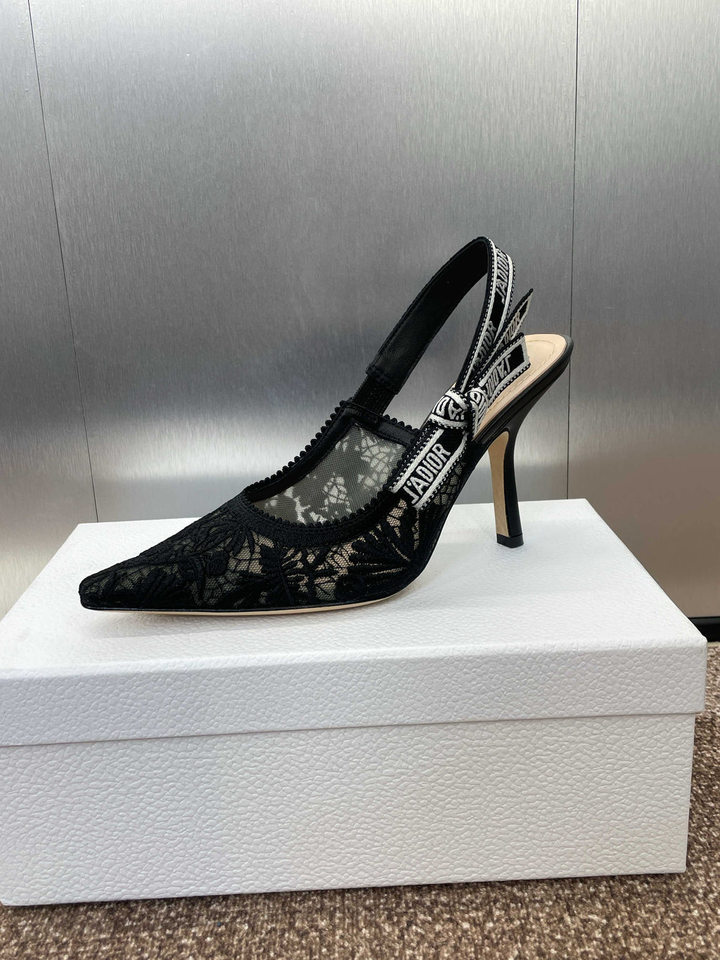 Dior J'Adior Oblique Jacquard Heeled Sandals – 2023 Spring/Summer Collection