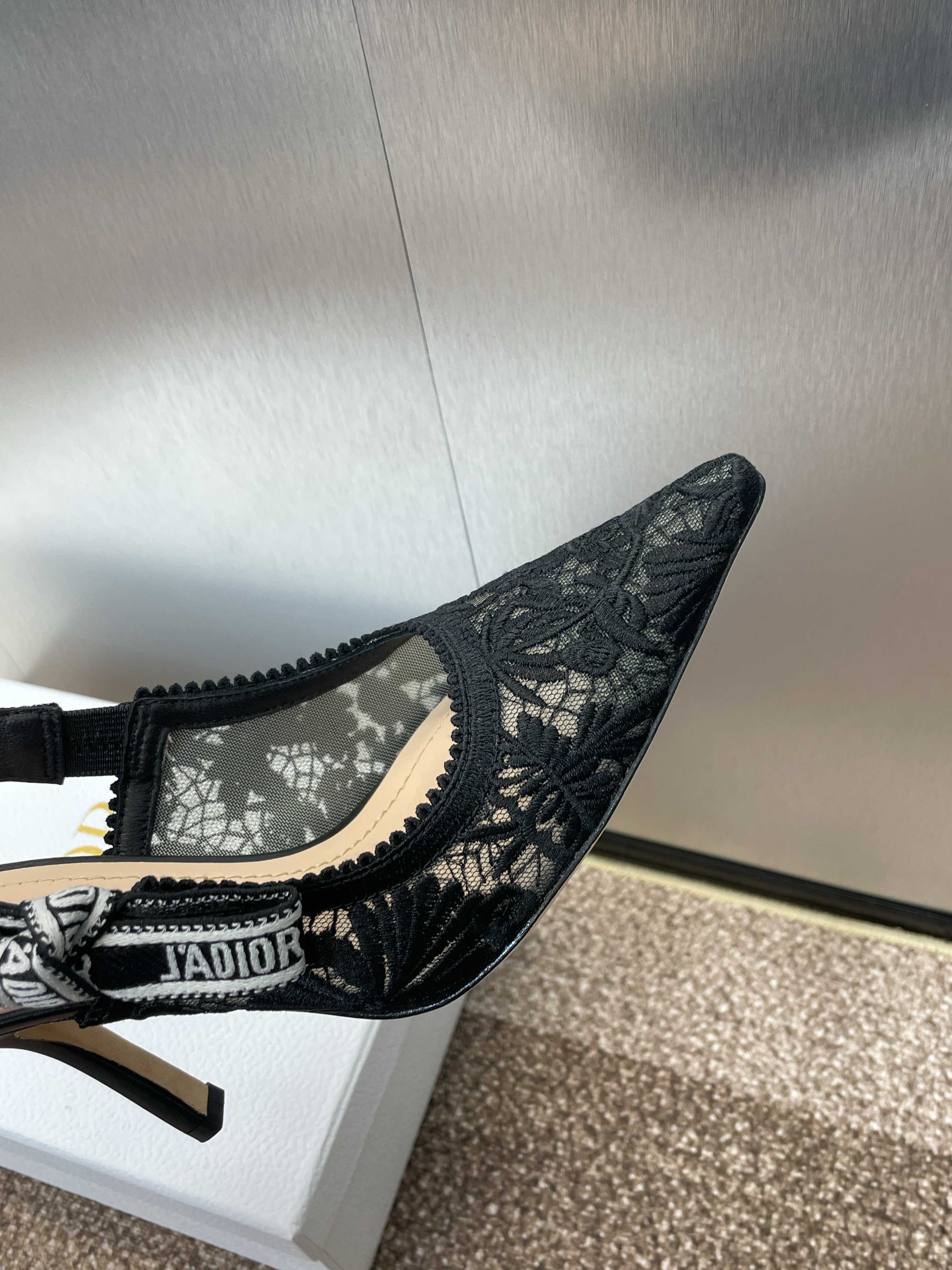 Dior J'Adior Oblique Jacquard Heeled Sandals – 2023 Spring/Summer Collection