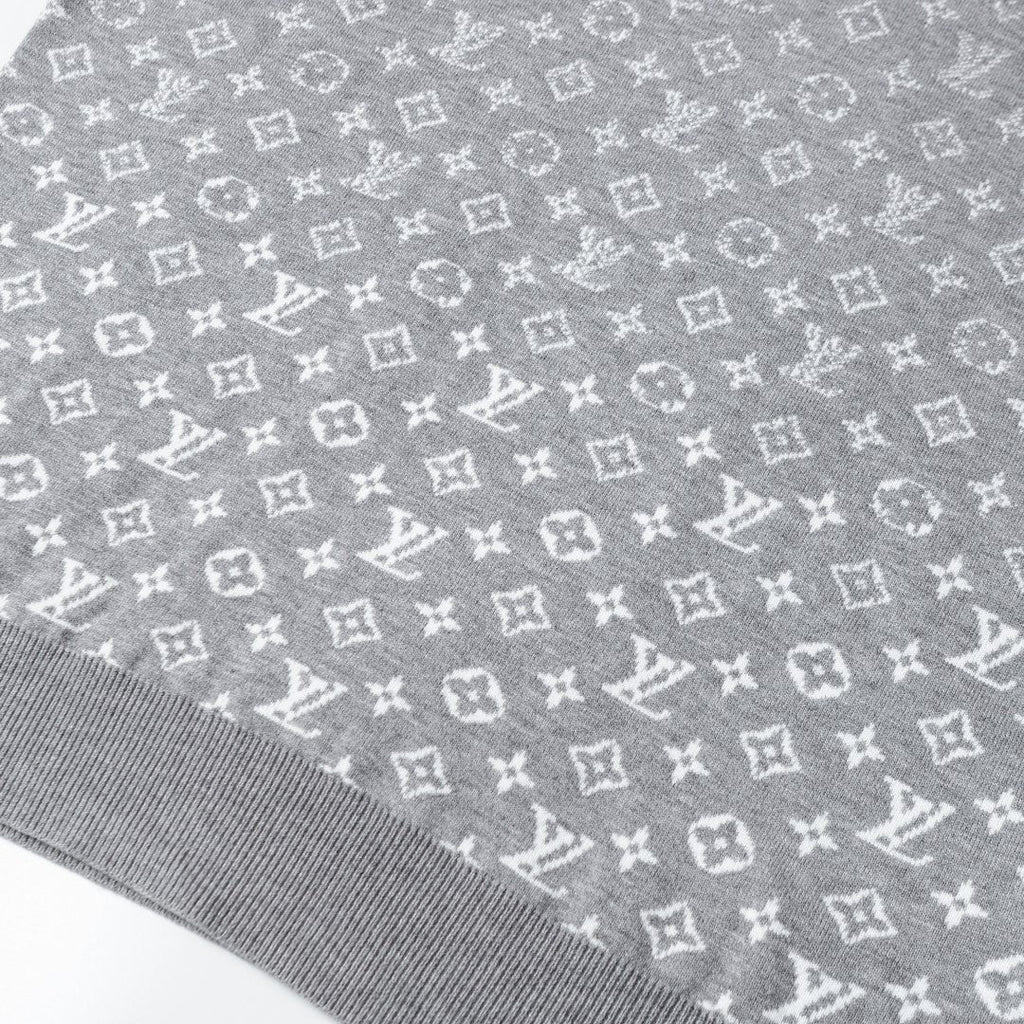 Louis Vuitton Crewneck Jacquard Logo Sweater