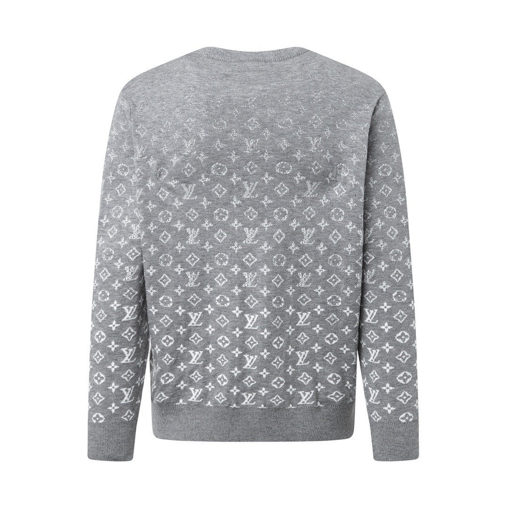 Louis Vuitton Crewneck Jacquard Logo Sweater