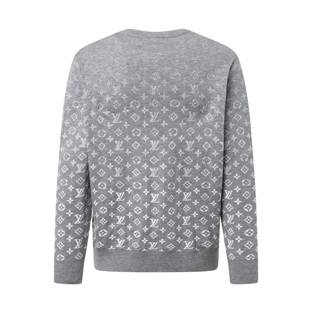 Louis Vuitton Crewneck Jacquard Logo Sweater