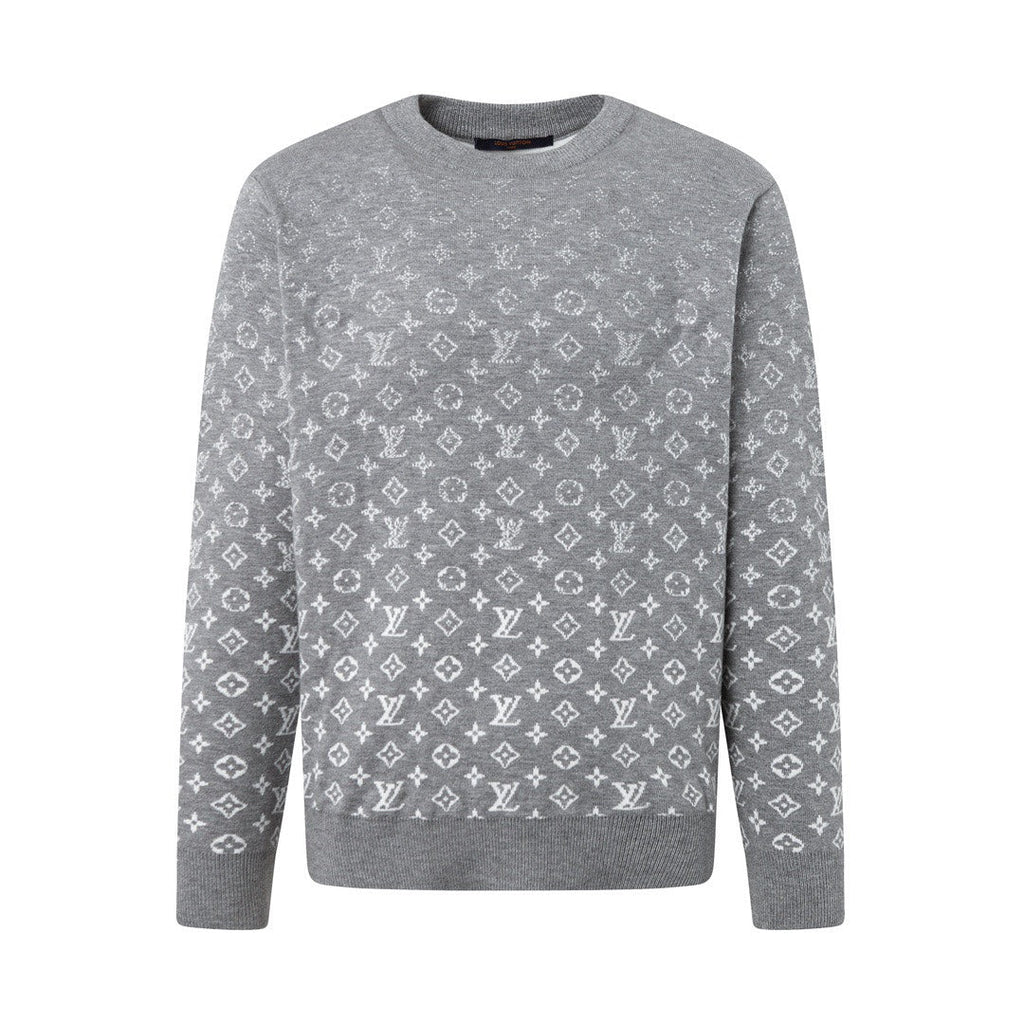 Louis Vuitton Crewneck Jacquard Logo Sweater
