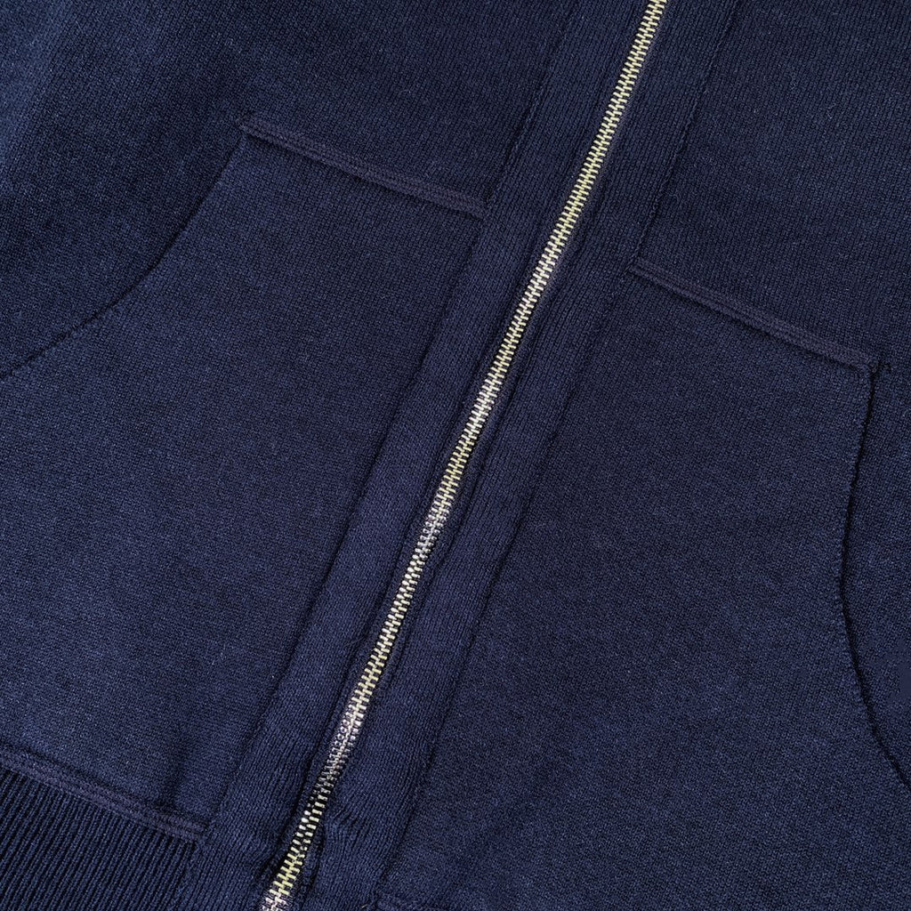 Hermès Classic Jacquard Cashmere Hooded Cardigan