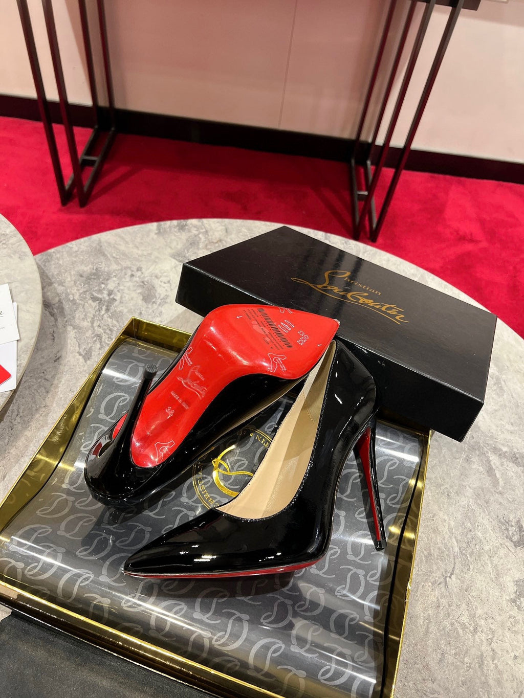 Christian Louboutin Classic Kate Patent Pumps