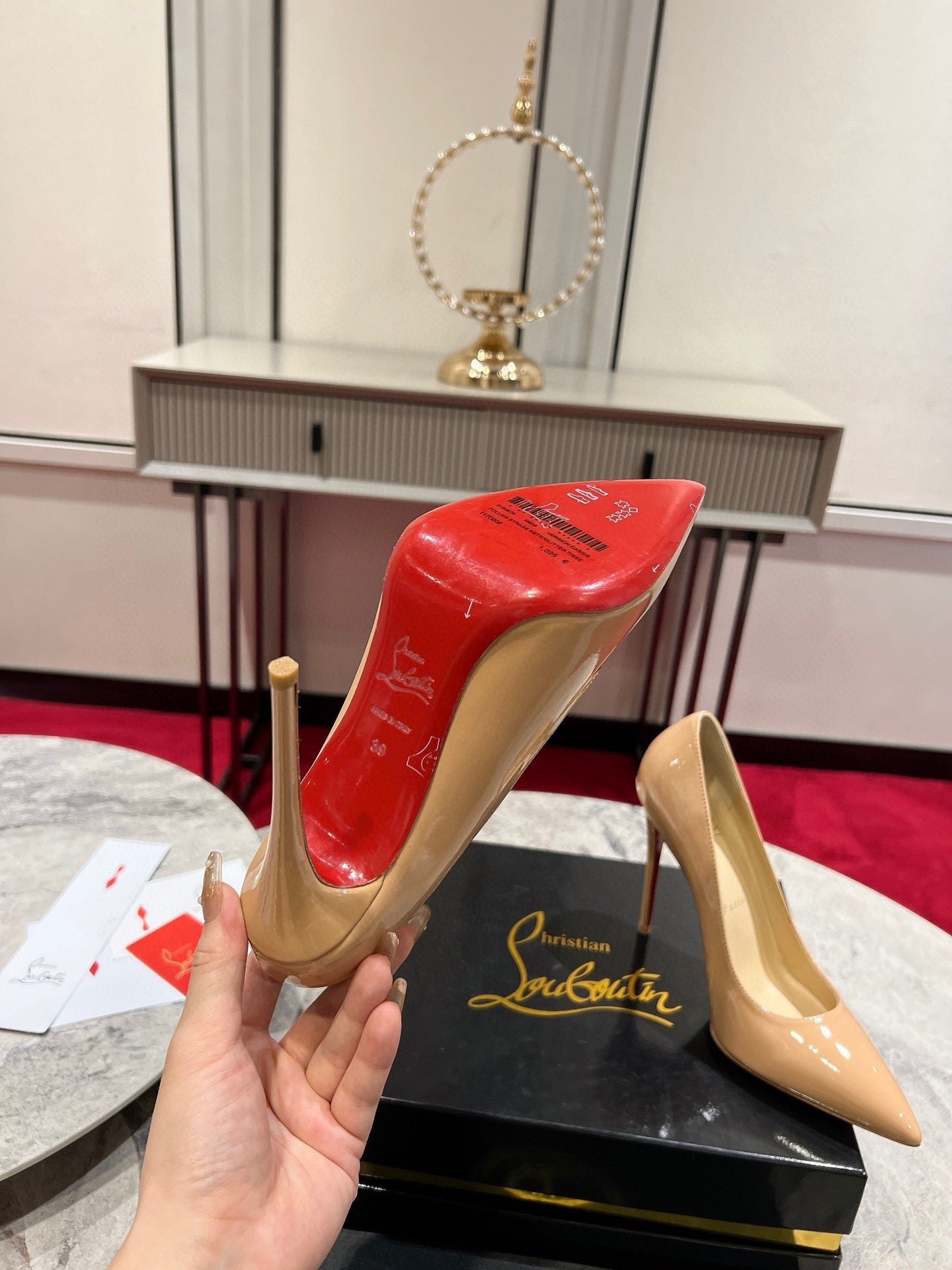 Christian Louboutin Classic Kate Patent Pumps
