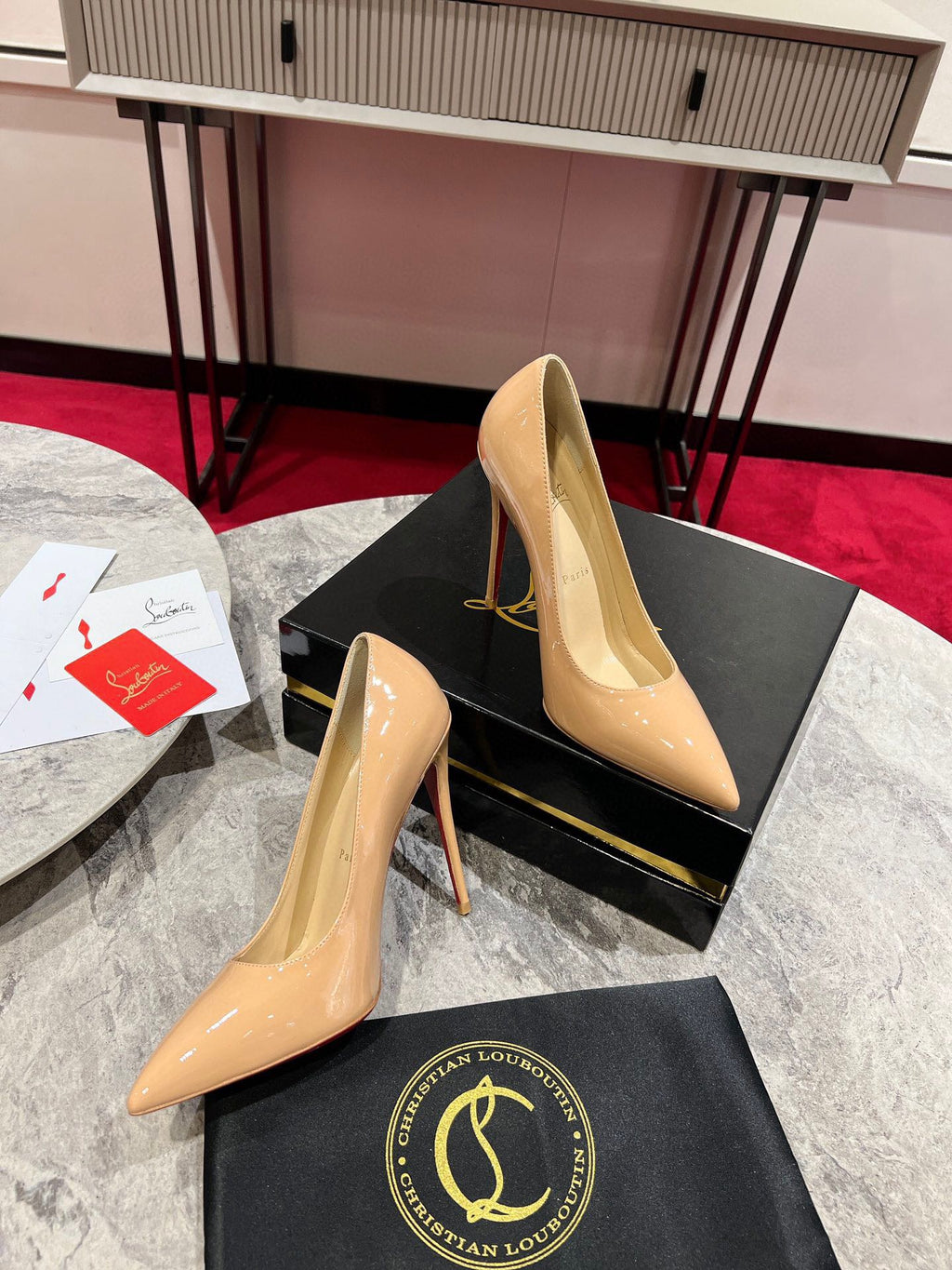 Christian Louboutin Classic Kate Patent Pumps