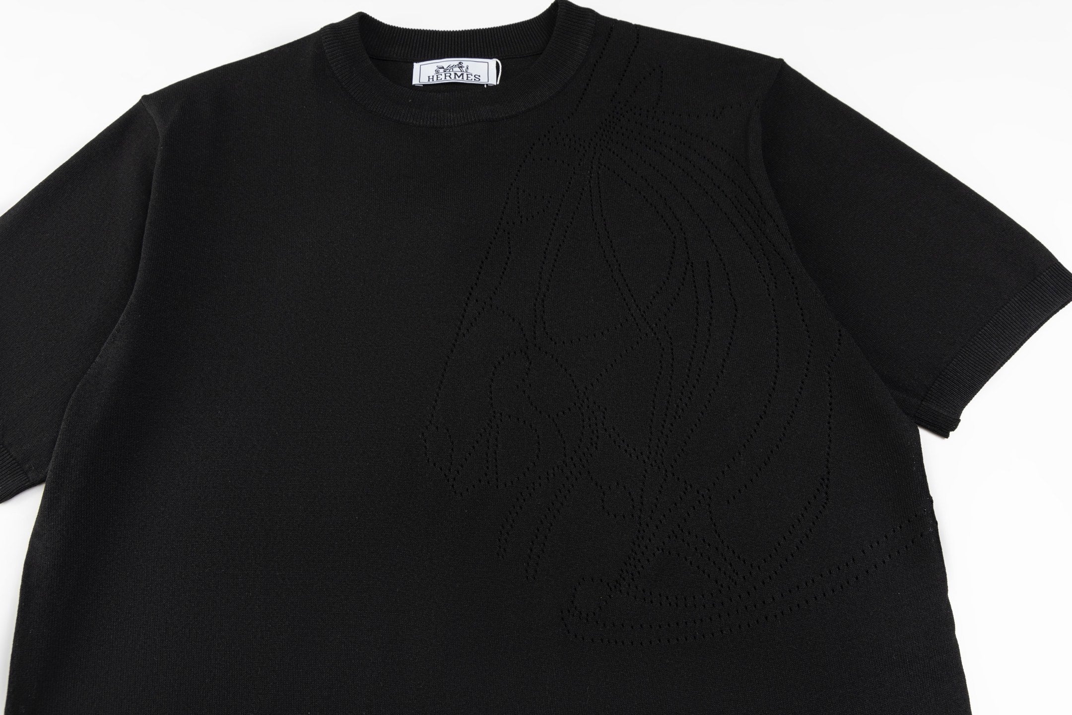 Hermès Color-Block Retro Knit Sweater – Spring/Summer Collection