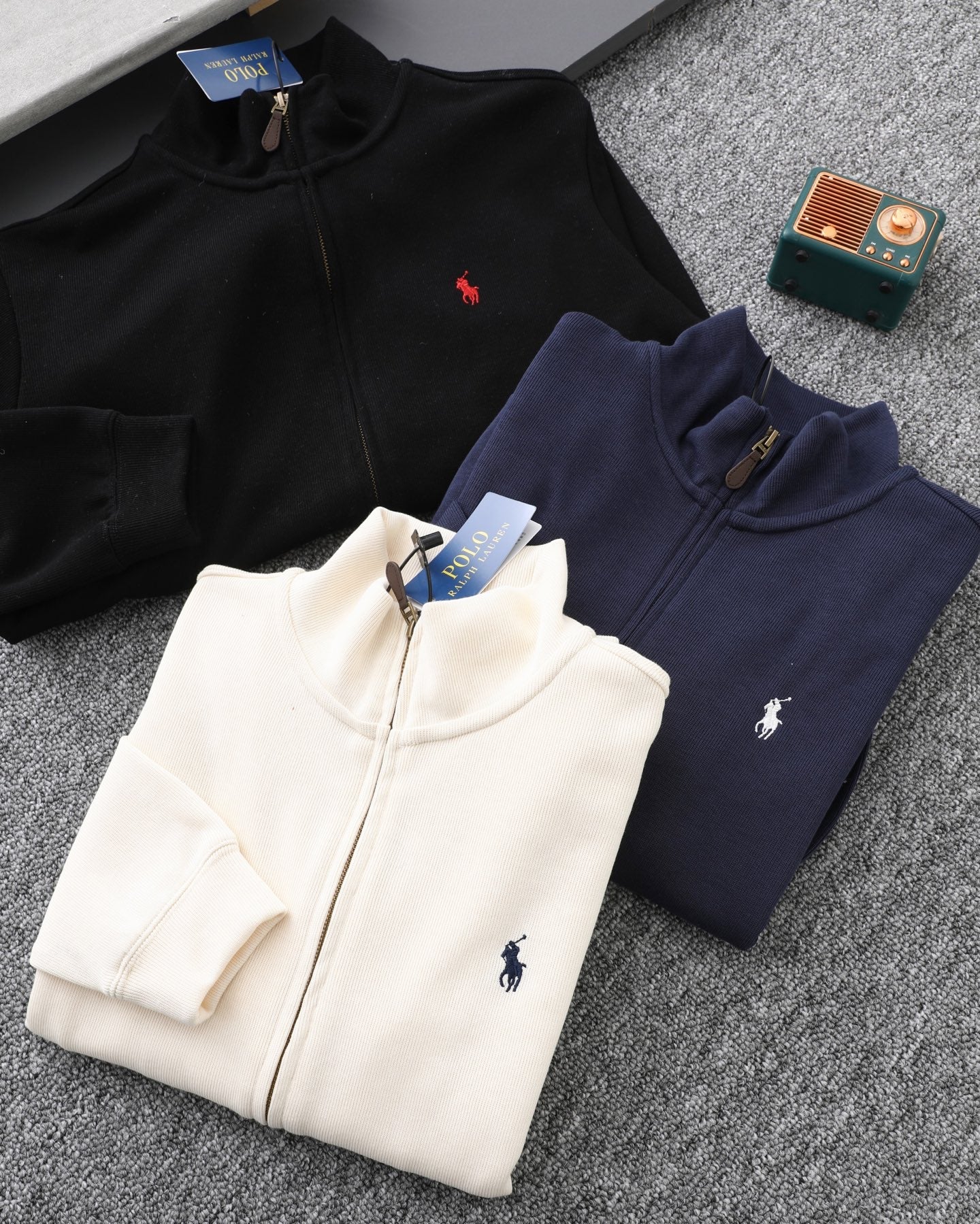 Ralph Lauren Old Money Full-Zip Sweatshirt – 25SS