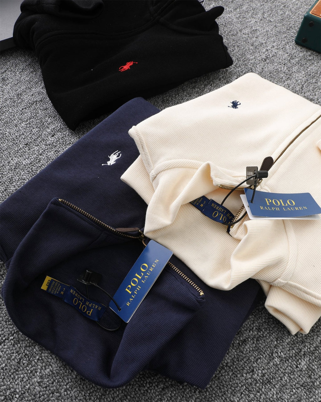 Ralph Lauren Old Money Full-Zip Sweatshirt – 25SS