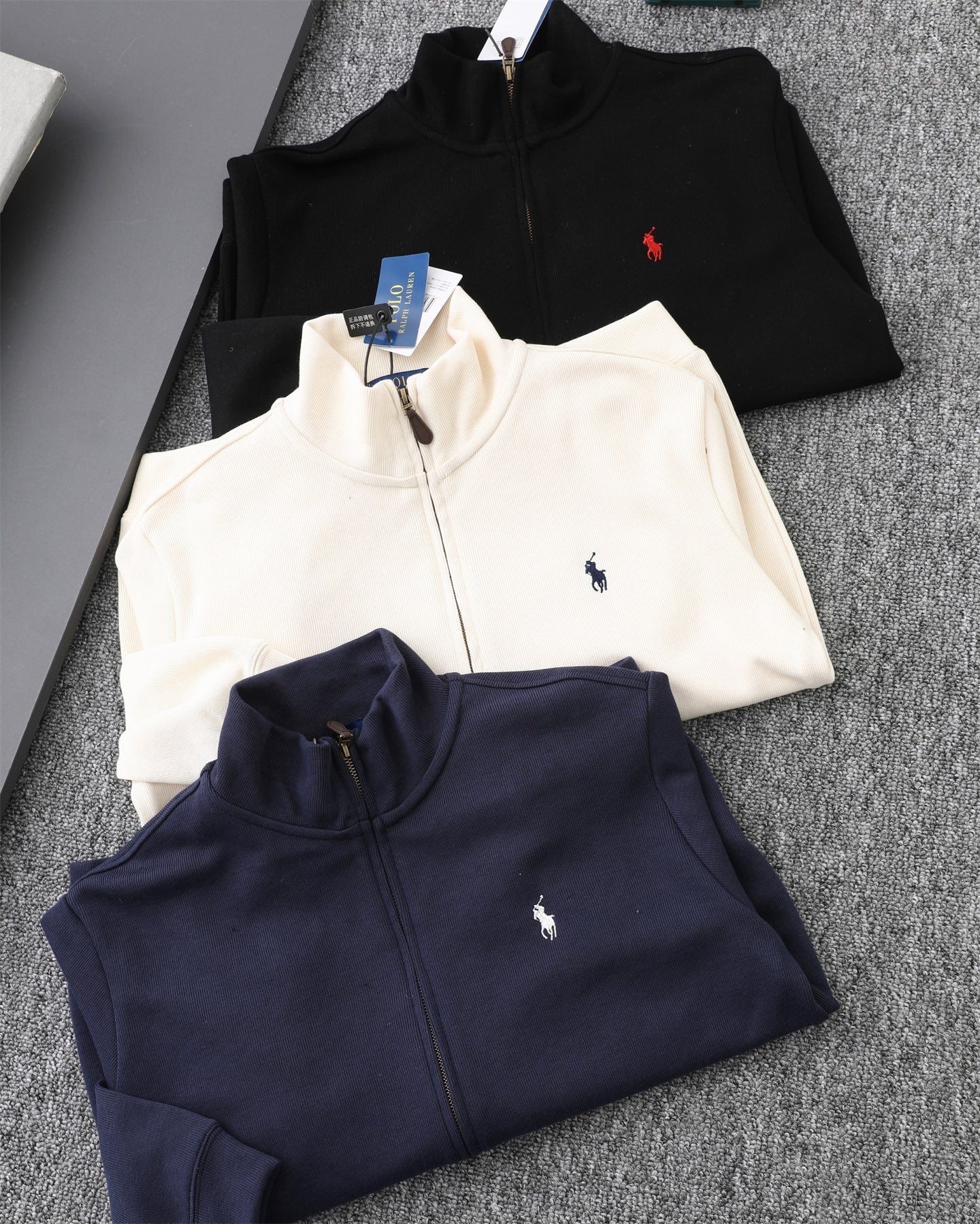 Ralph Lauren Old Money Full-Zip Sweatshirt – 25SS