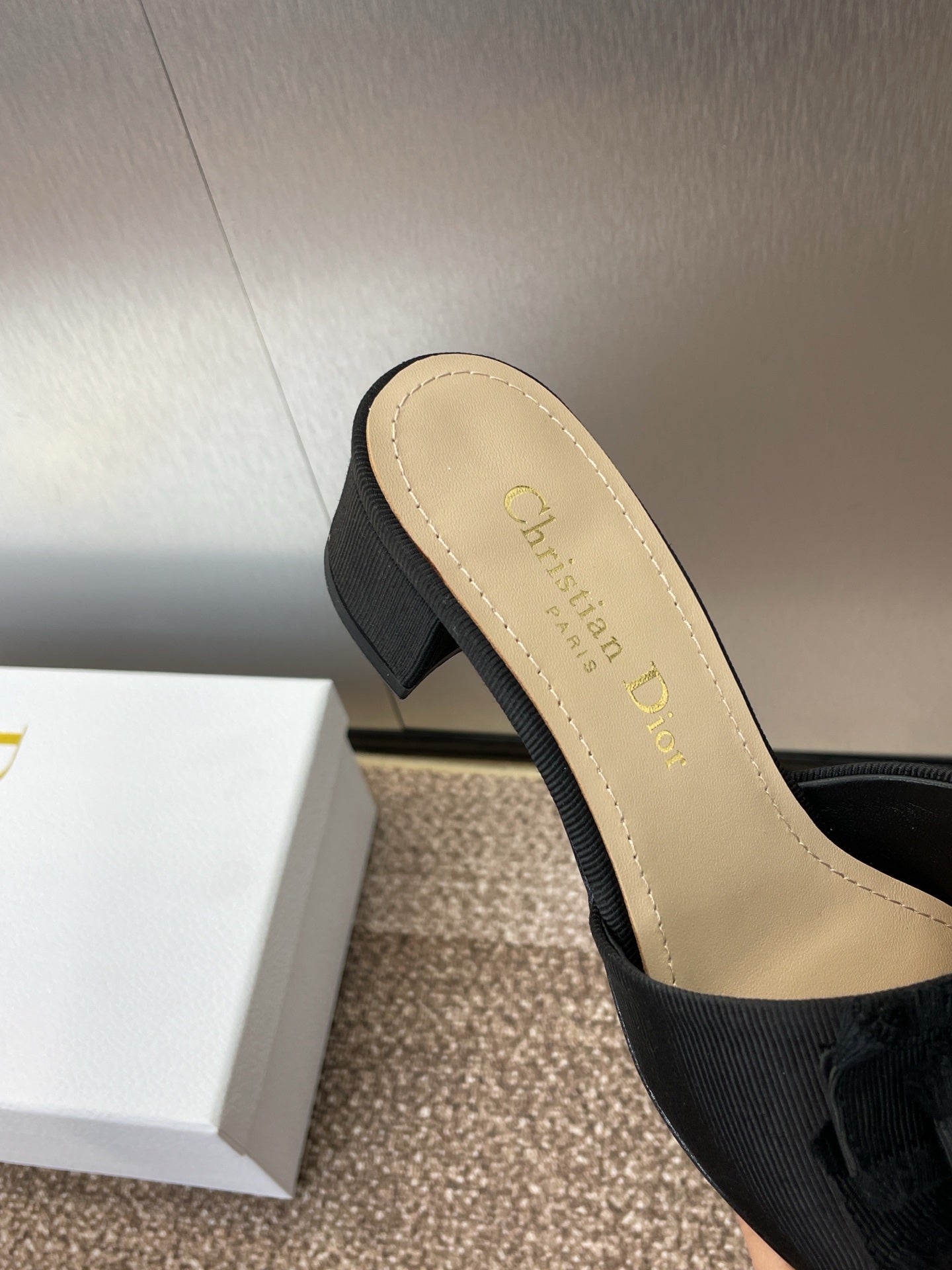 Dior J'Adior Adiorble Tassel Peep-Toe Heeled Sandals – 2025 Spring/Summer Collection