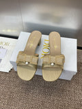 Dior J'Adior Adiorble Tassel Peep-Toe Heeled Sandals – 2025 Spring/Summer Collection