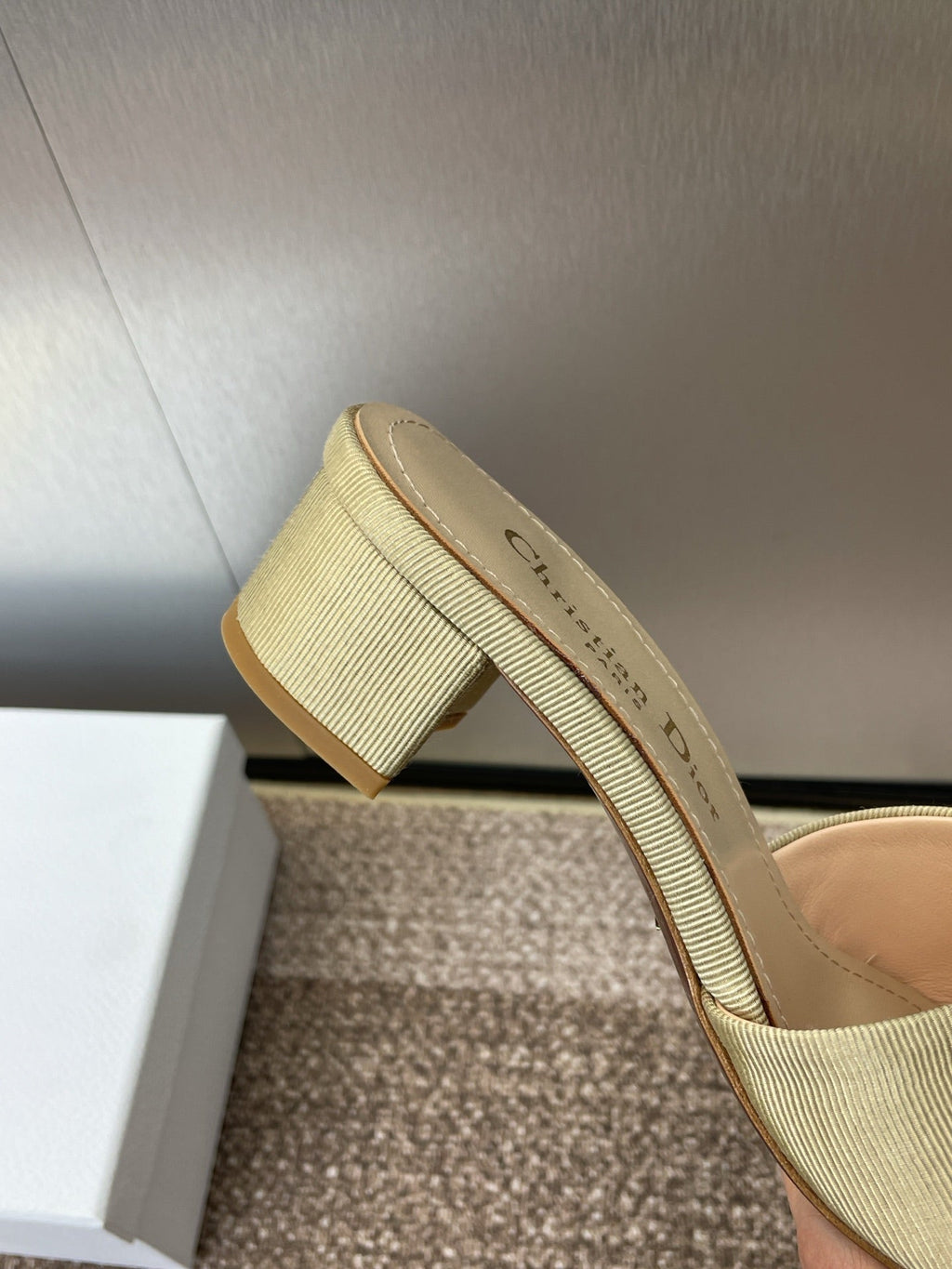 Dior J'Adior Adiorble Tassel Peep-Toe Heeled Sandals – 2025 Spring/Summer Collection