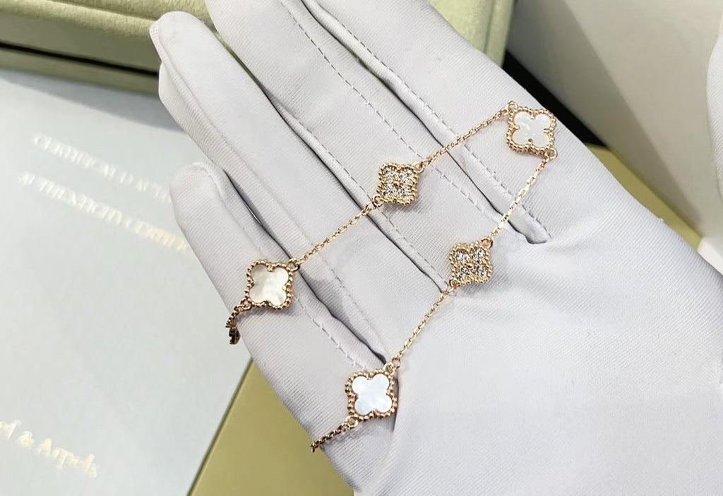 Van Cleef & Arpels Vintage Alhambra Mini Bracelet