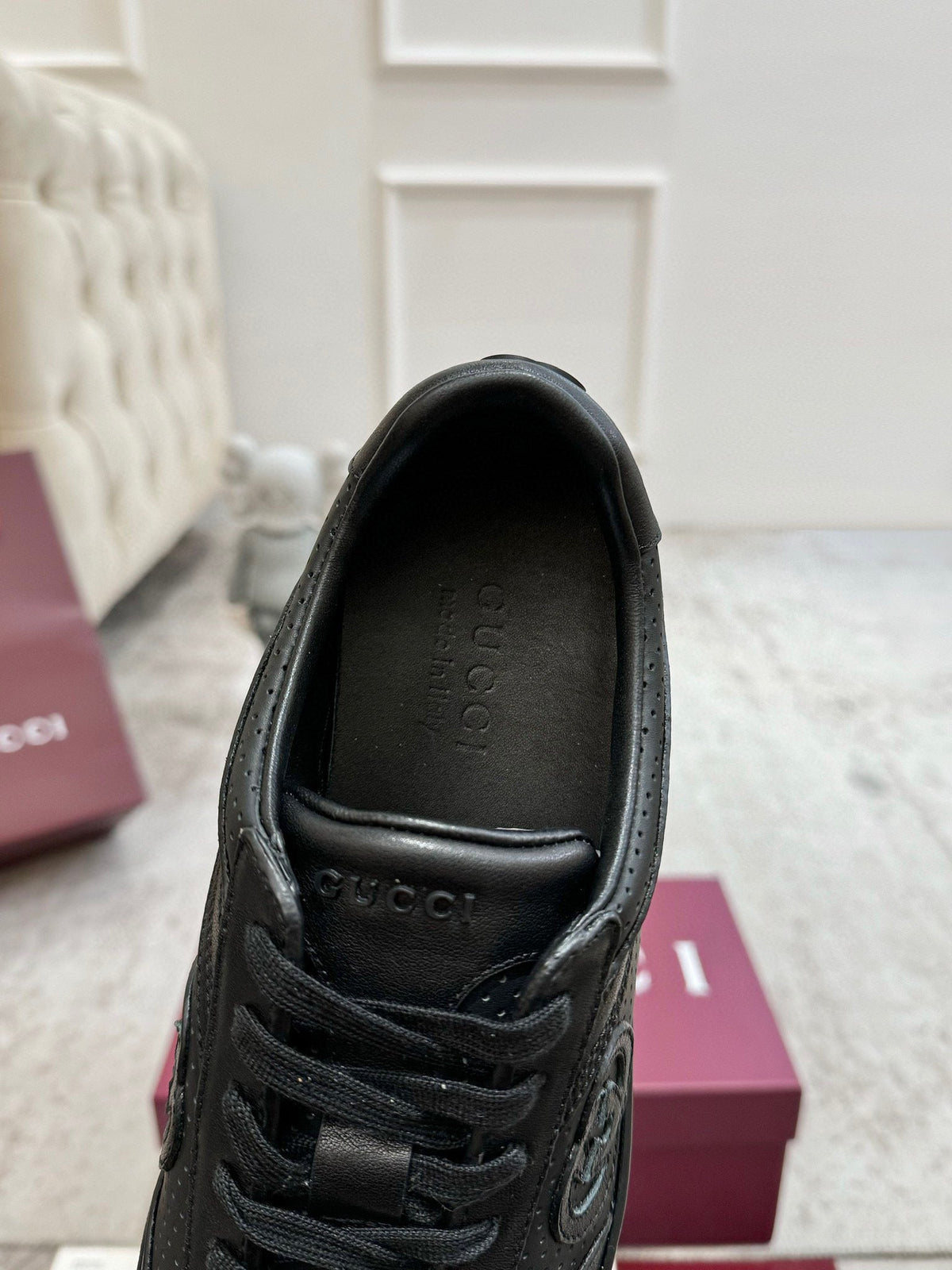 Gucci Retro German Training Sneakers