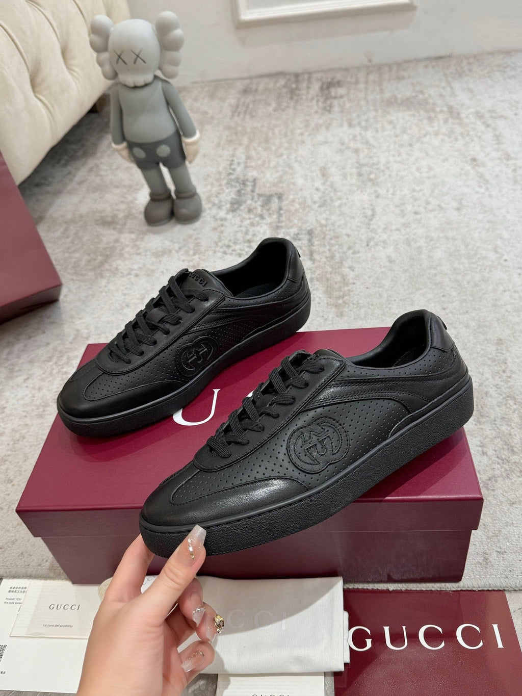 Gucci Retro German Training Sneakers