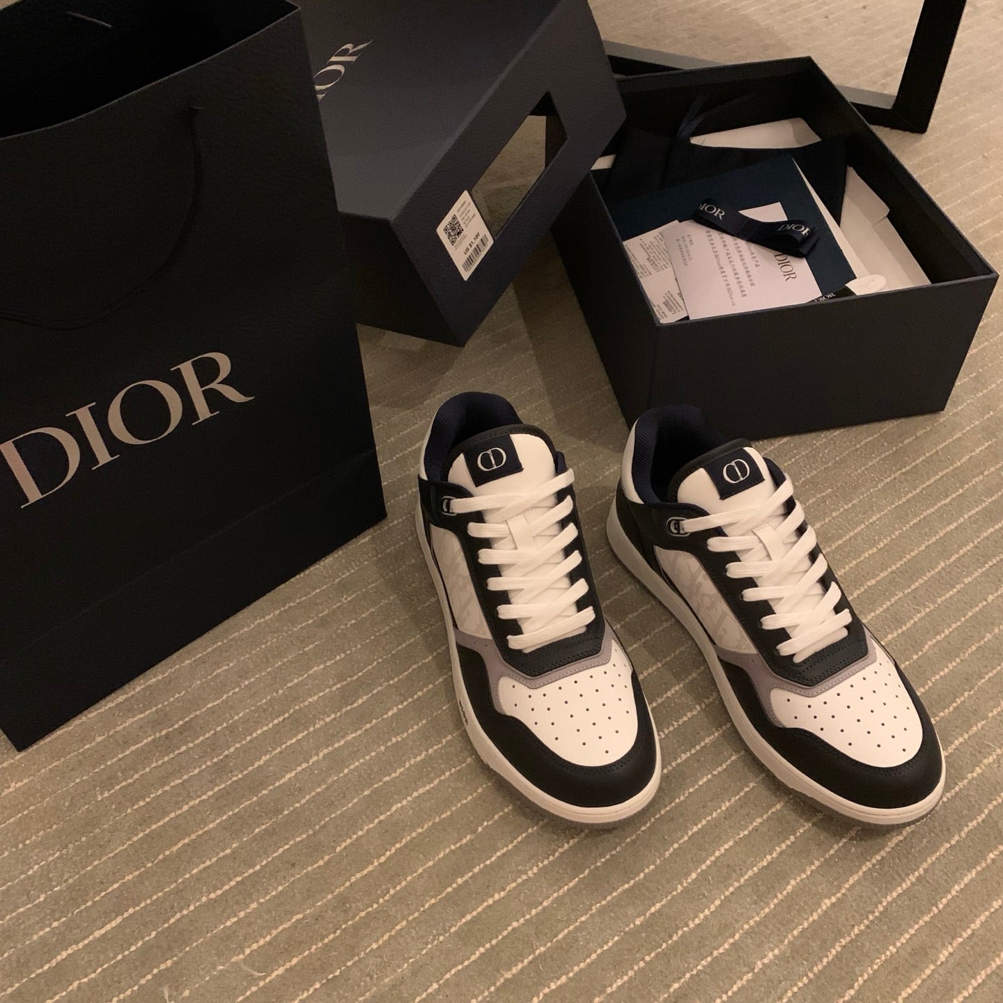 Dior B27 Uptown HYLTON NEL Limited Edition Low-Top Sneakers