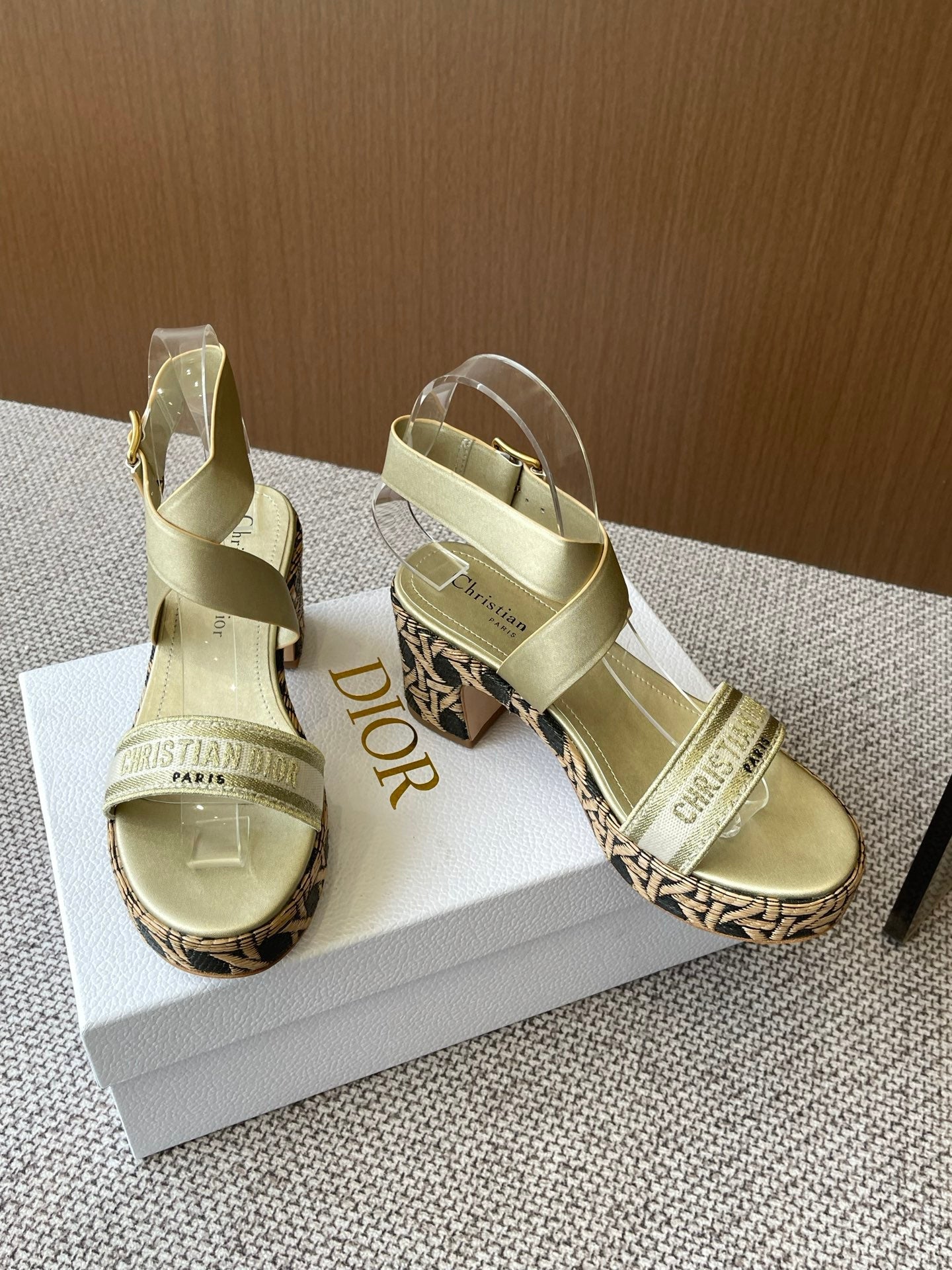 Dior Riviera Dway Wedge Sandals – Spring/Summer 2025 Collection