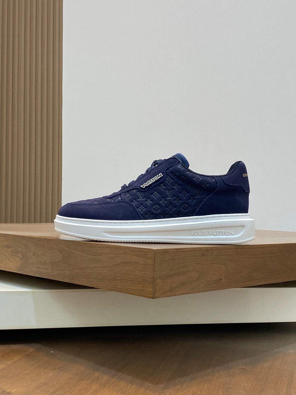 Louis Vuitton Embossed Calfskin Sneakers