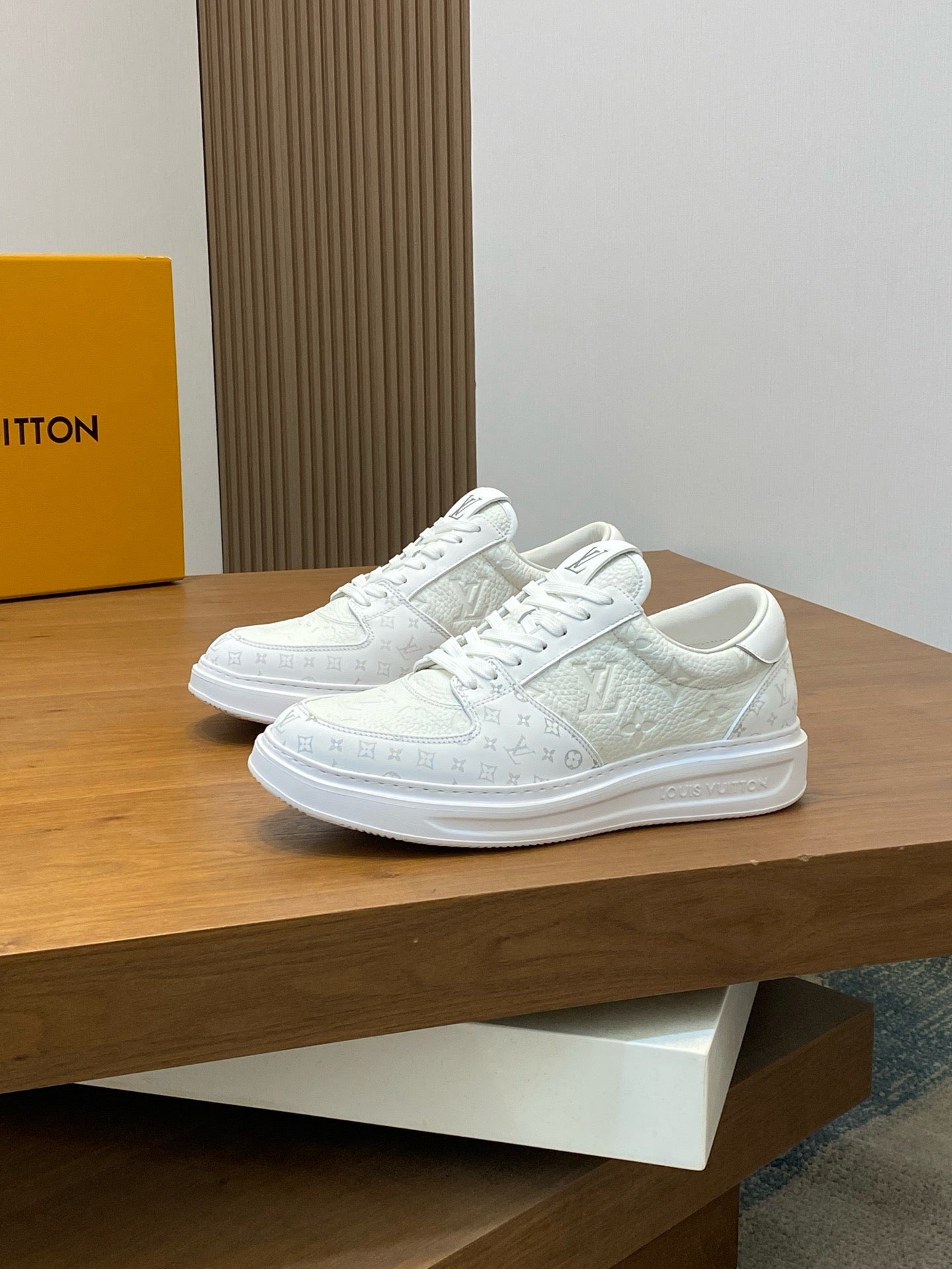 Louis Vuitton Nappa Leather Lightweight Sneakers