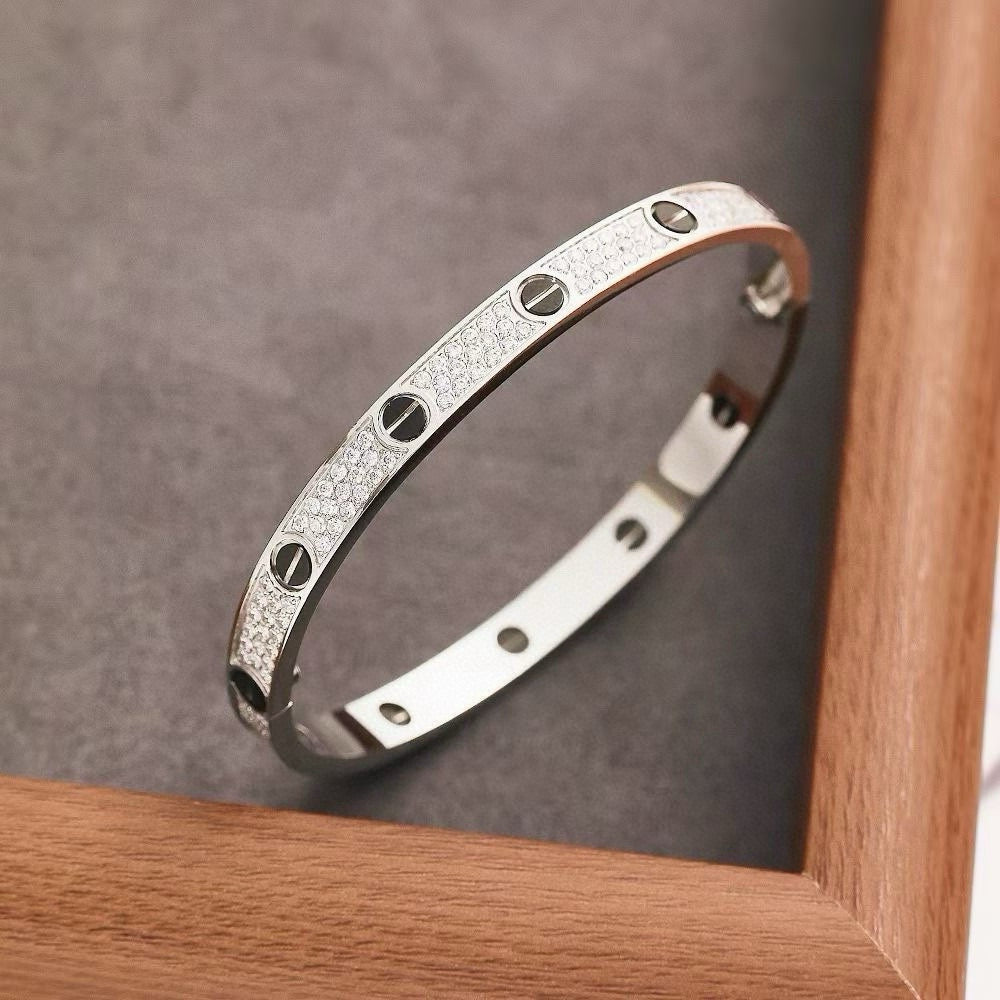 Cartier LOVE Pave Bracelet