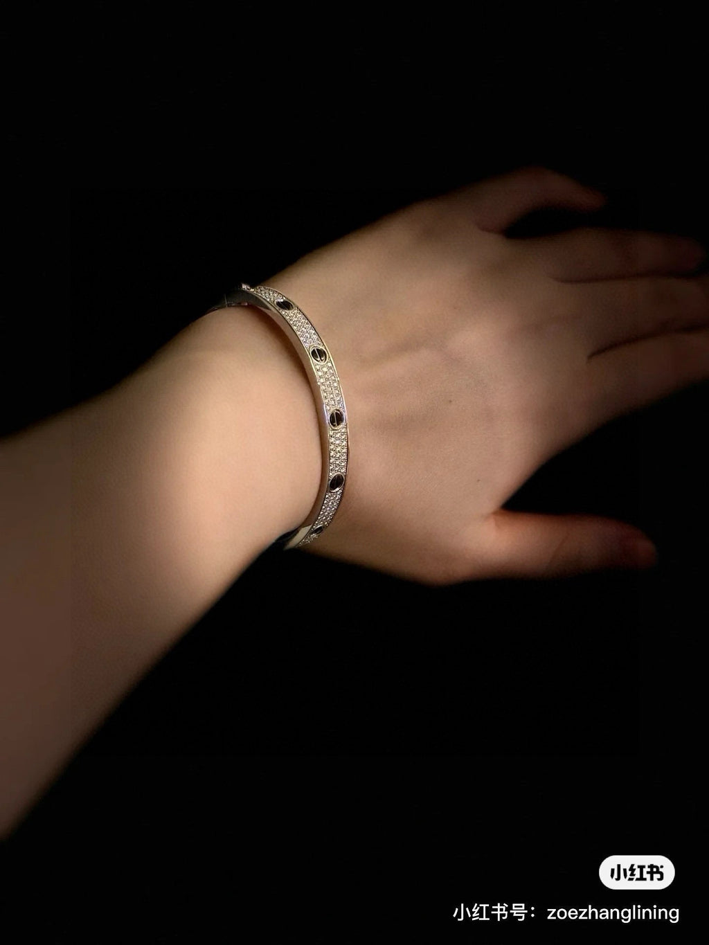 Cartier LOVE Pave Bracelet