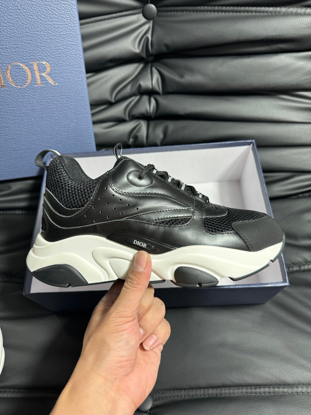 Dior B22 Calfskin Sneakers