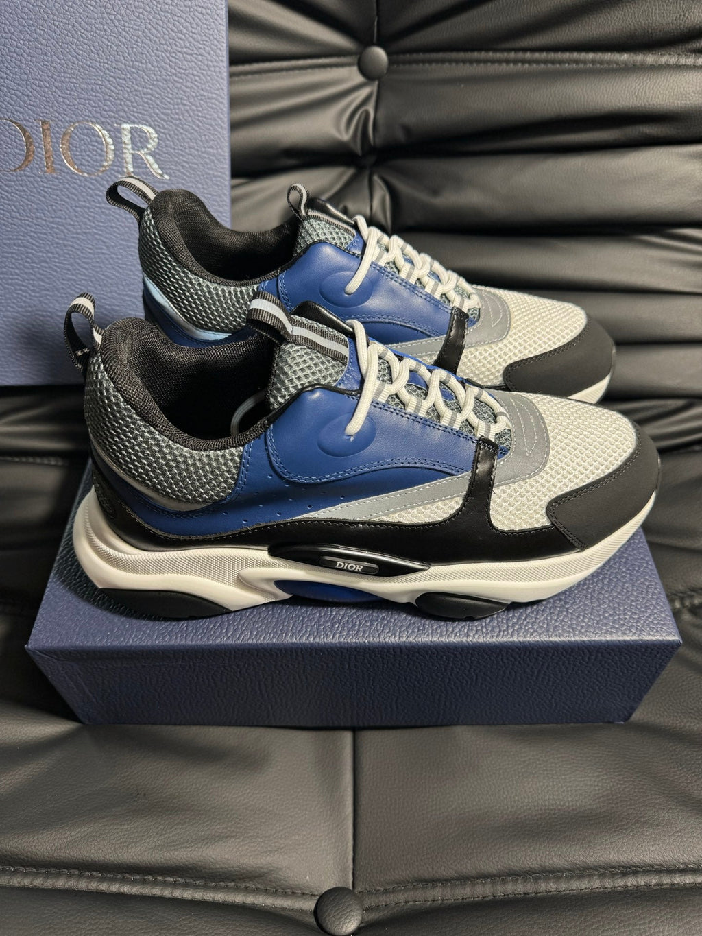 Dior B22 Calfskin Sneakers