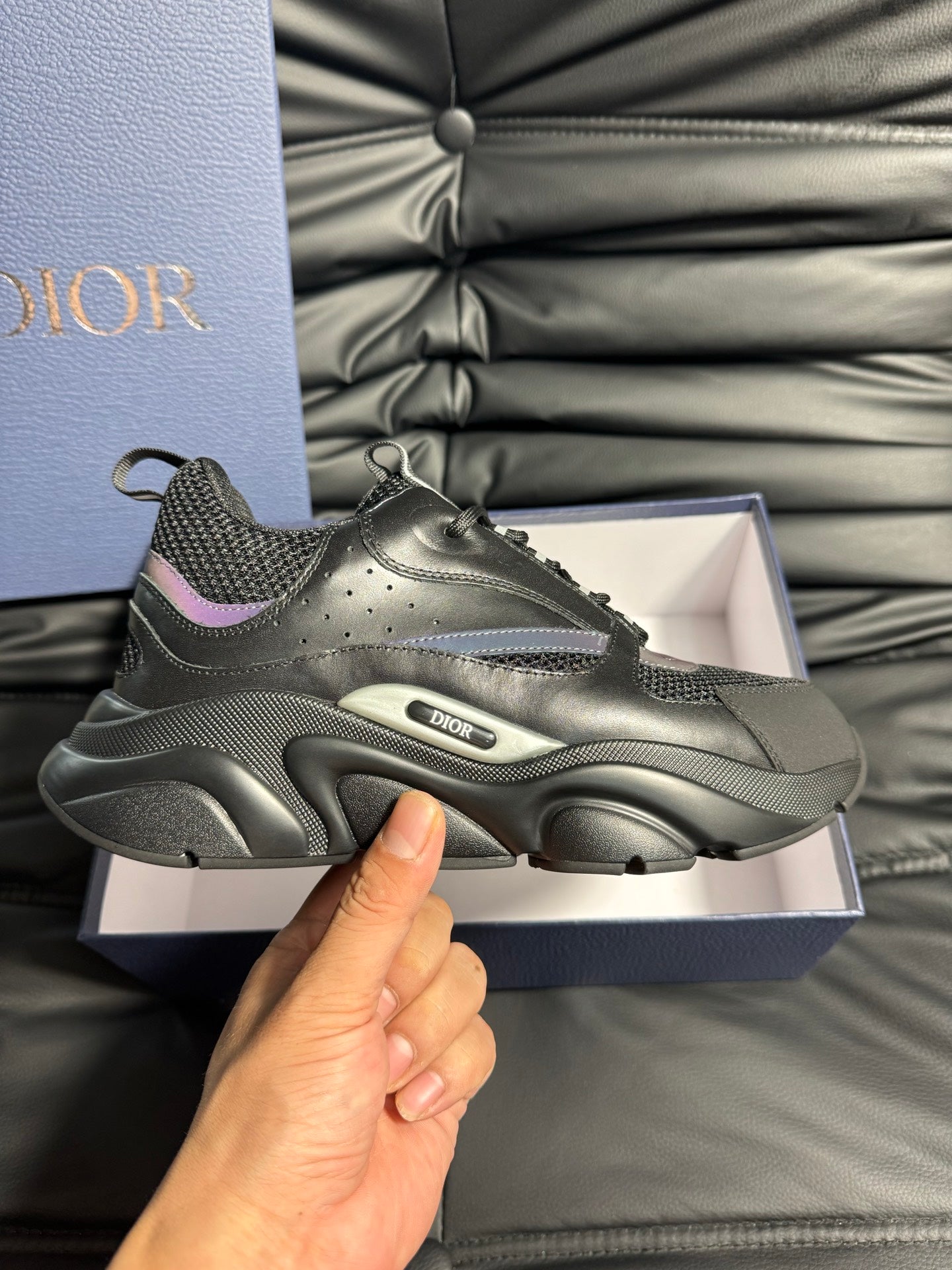 Dior B22 Calfskin Sneakers