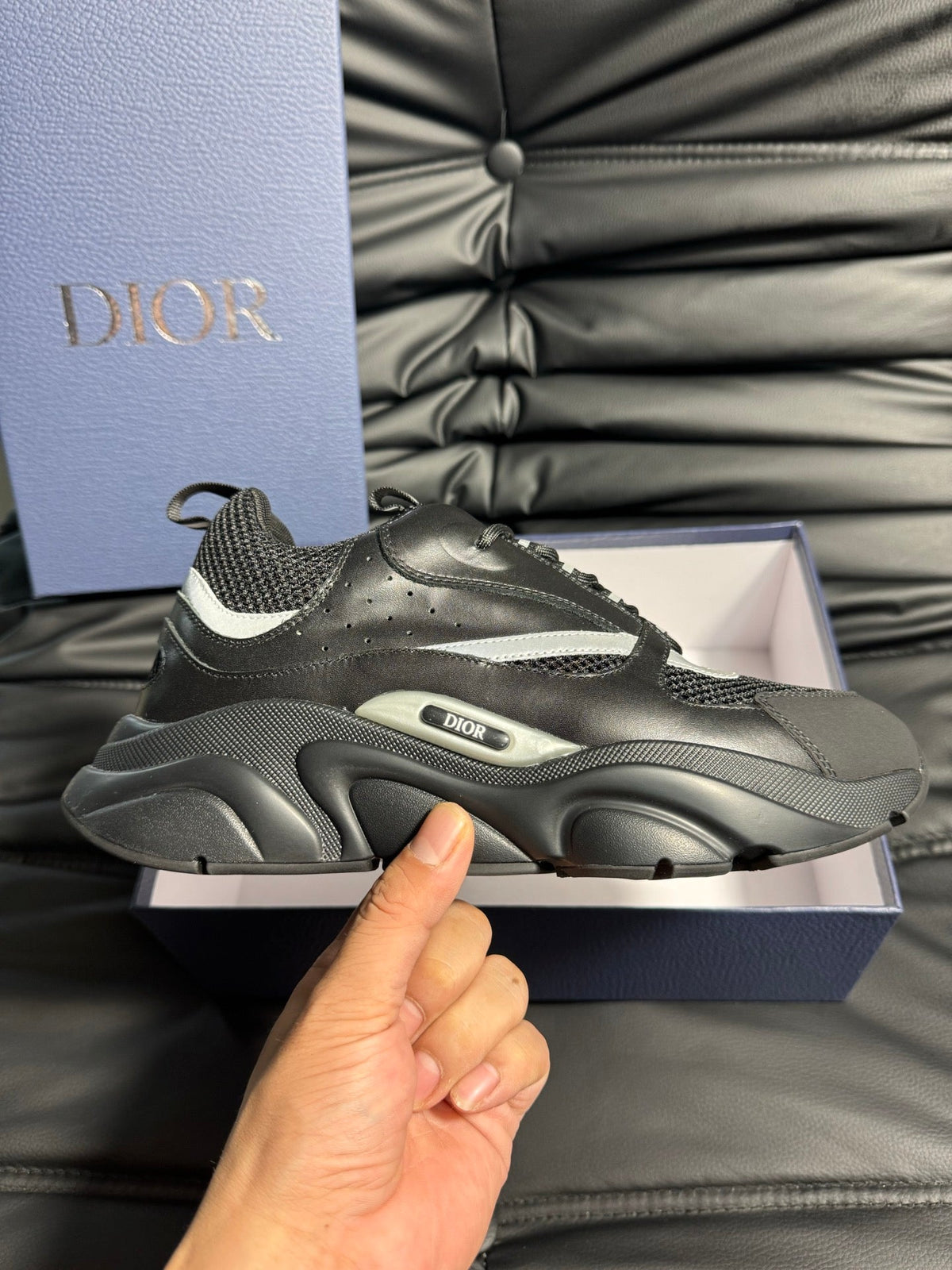 Dior B22 Calfskin Sneakers