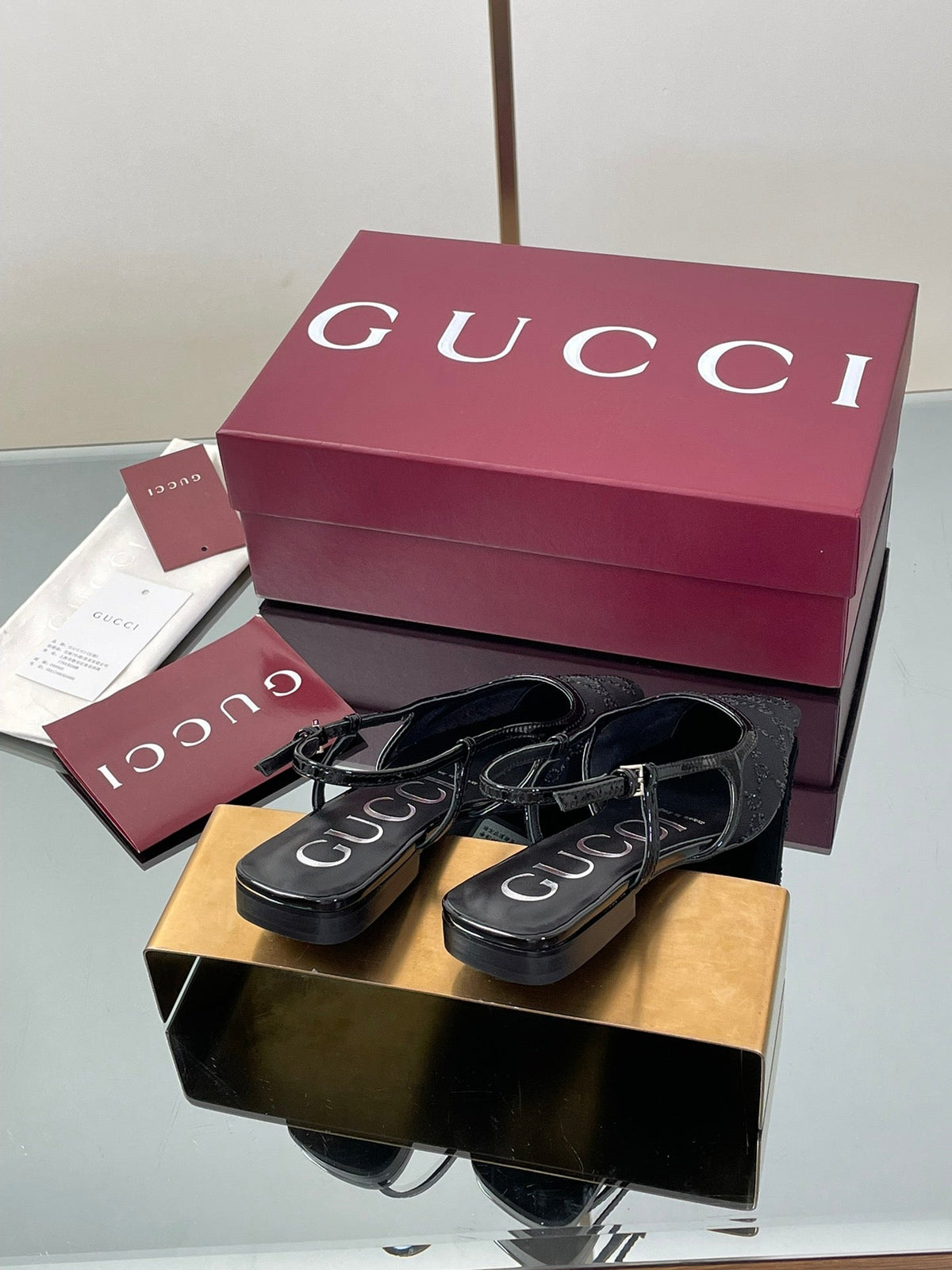 Gucci Cosmogonie GG Crystal Slingback Sandals – 2025 Early Autumn Collection