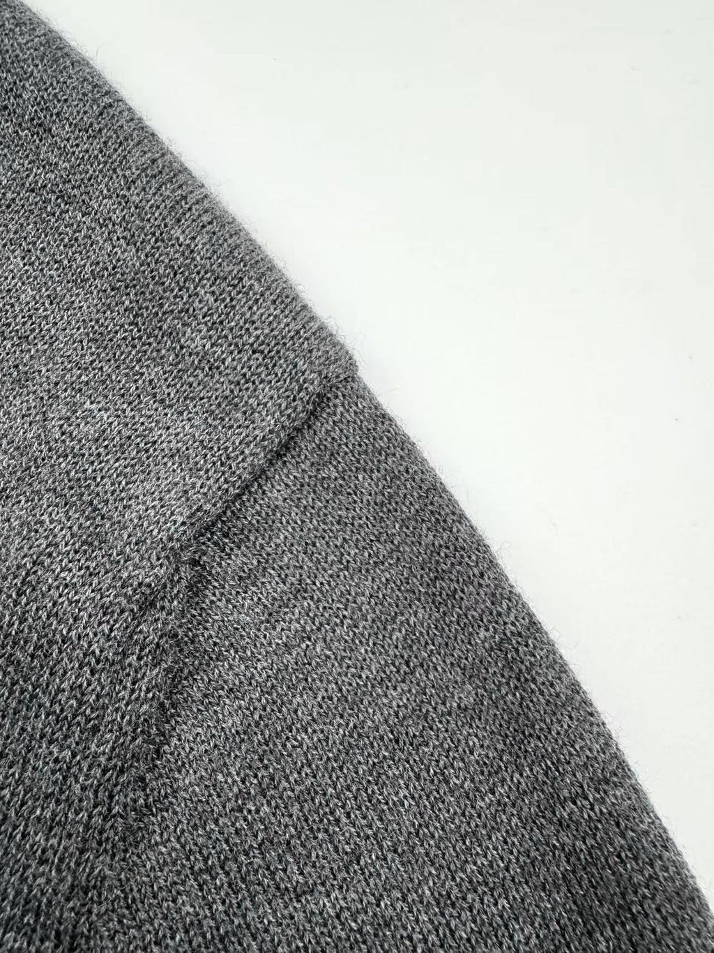 Ami Paris Heart Embroidery Merino Wool Sweater