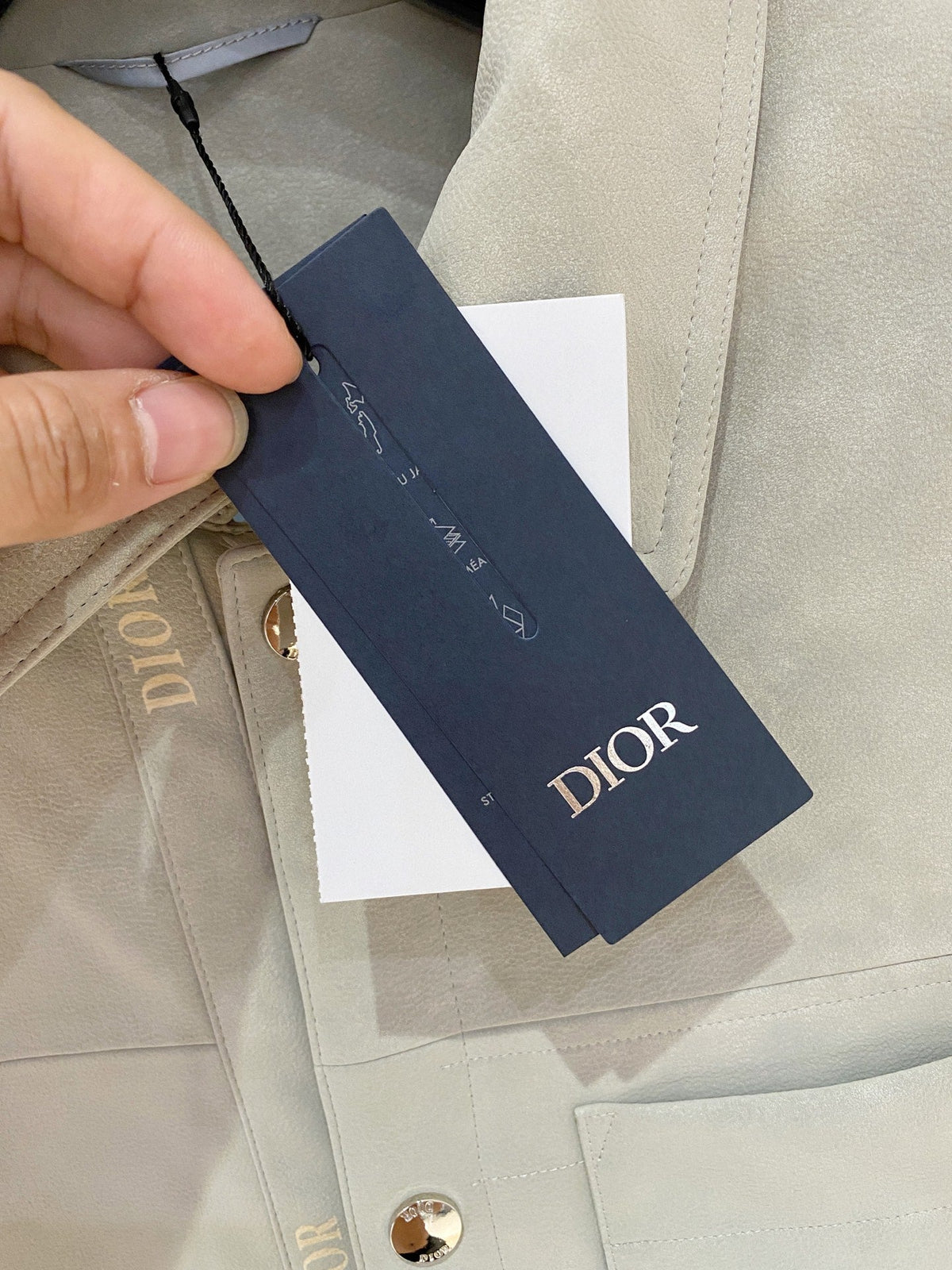Dior Leather Jacket – 2025SS/FW Collection