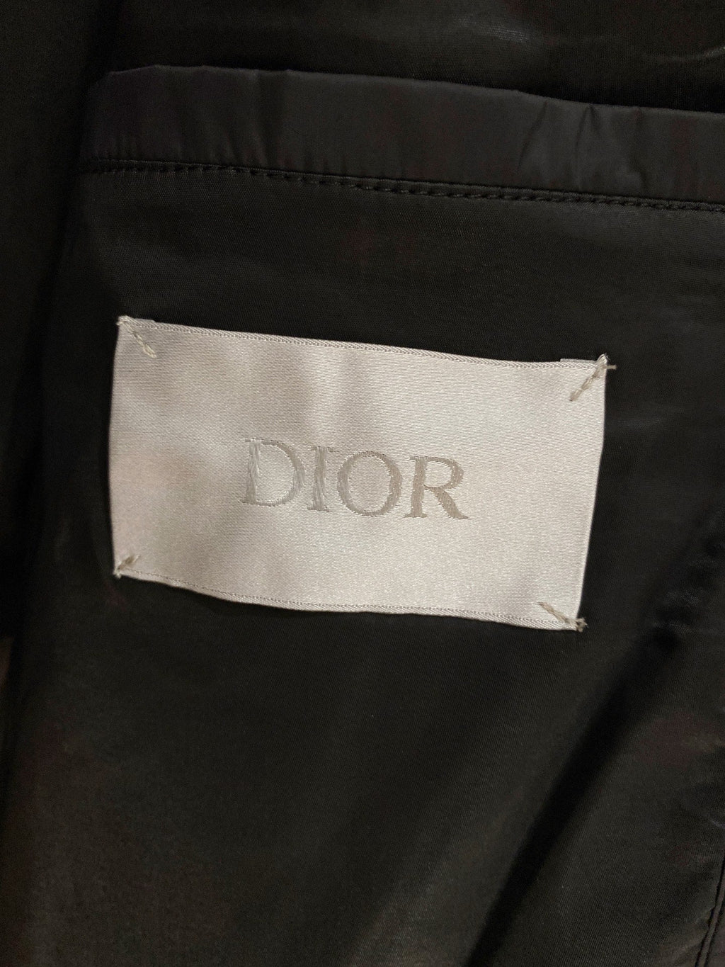 Dior Knit Patchwork Hooded Puffer Jacket – 2025SS