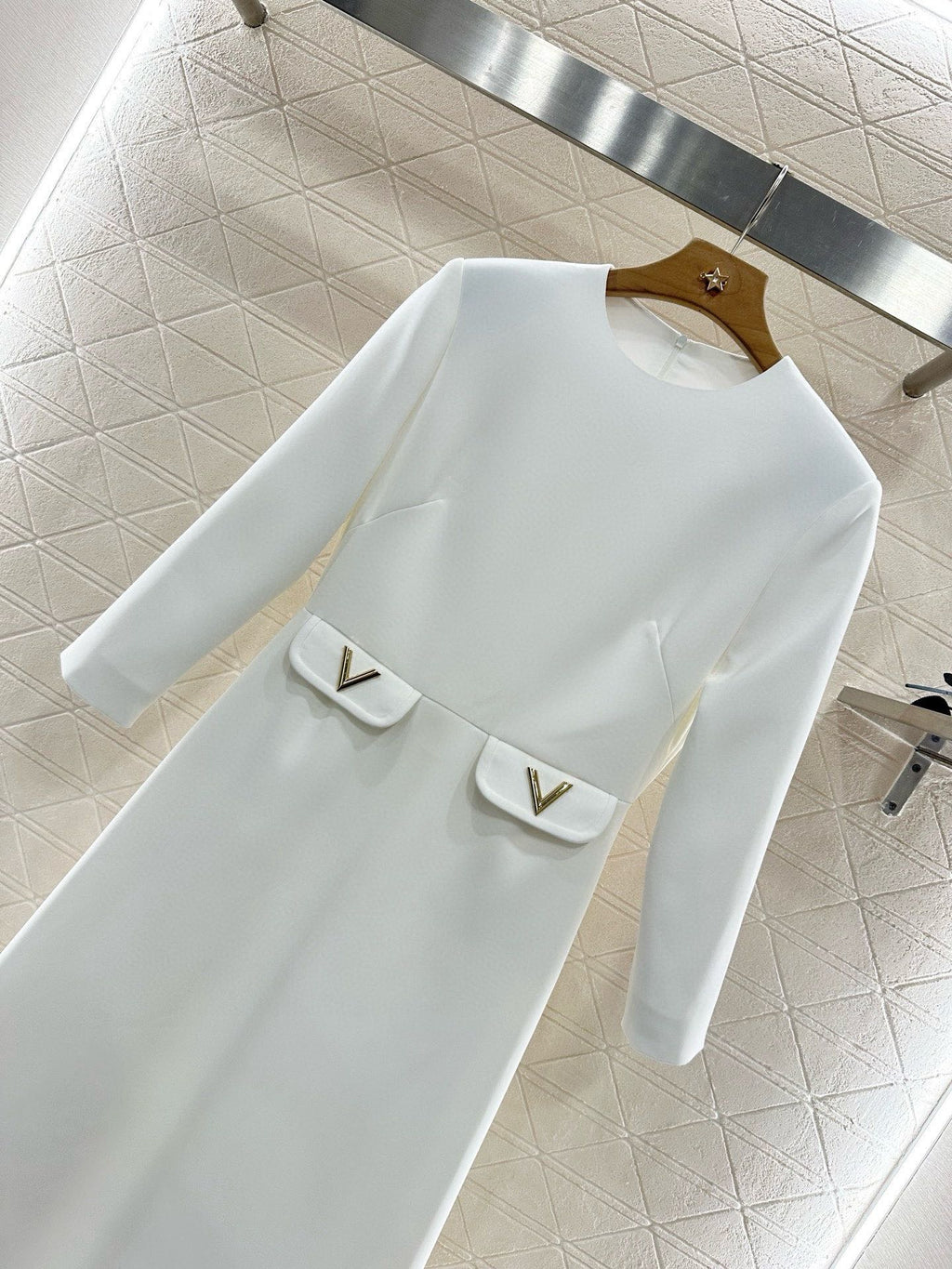 Valentino Acetate Pocket Maxi Dress – 2025 New Arrival