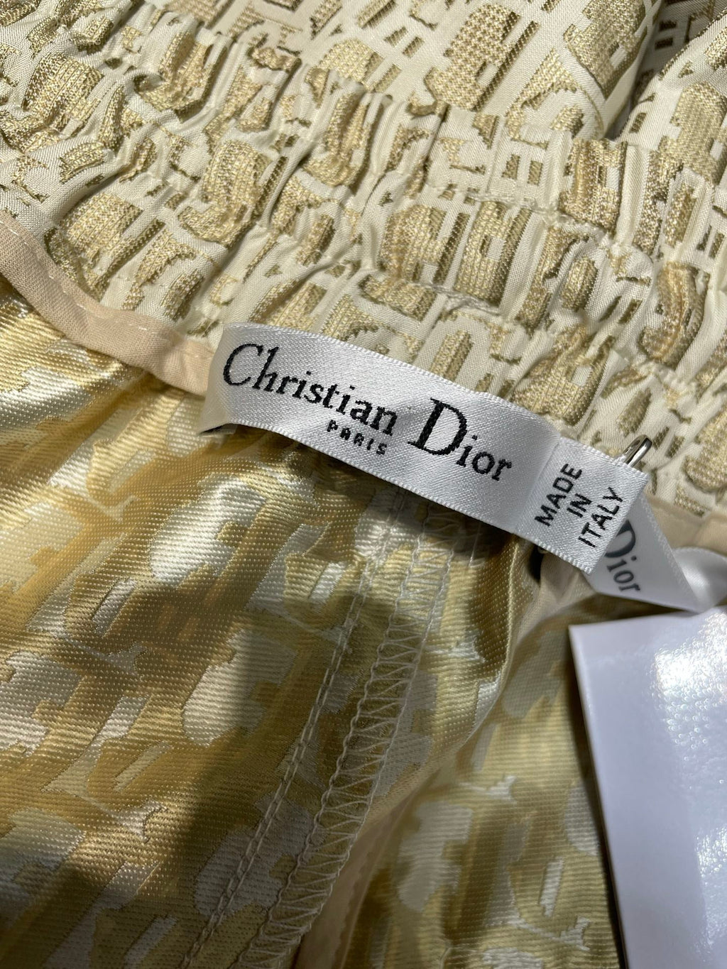 Dior Monogram Drawstring Pants