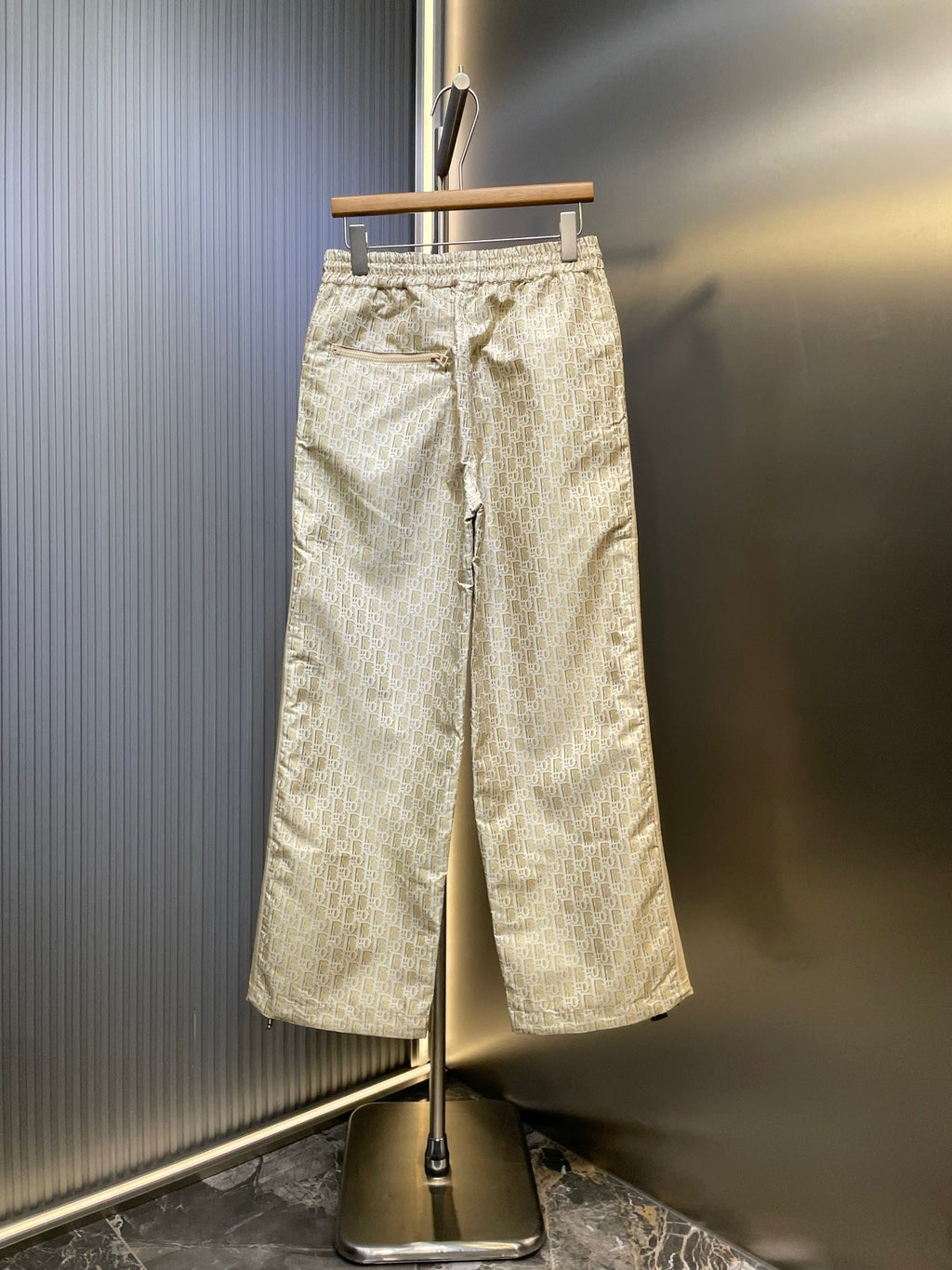 Dior Monogram Drawstring Pants