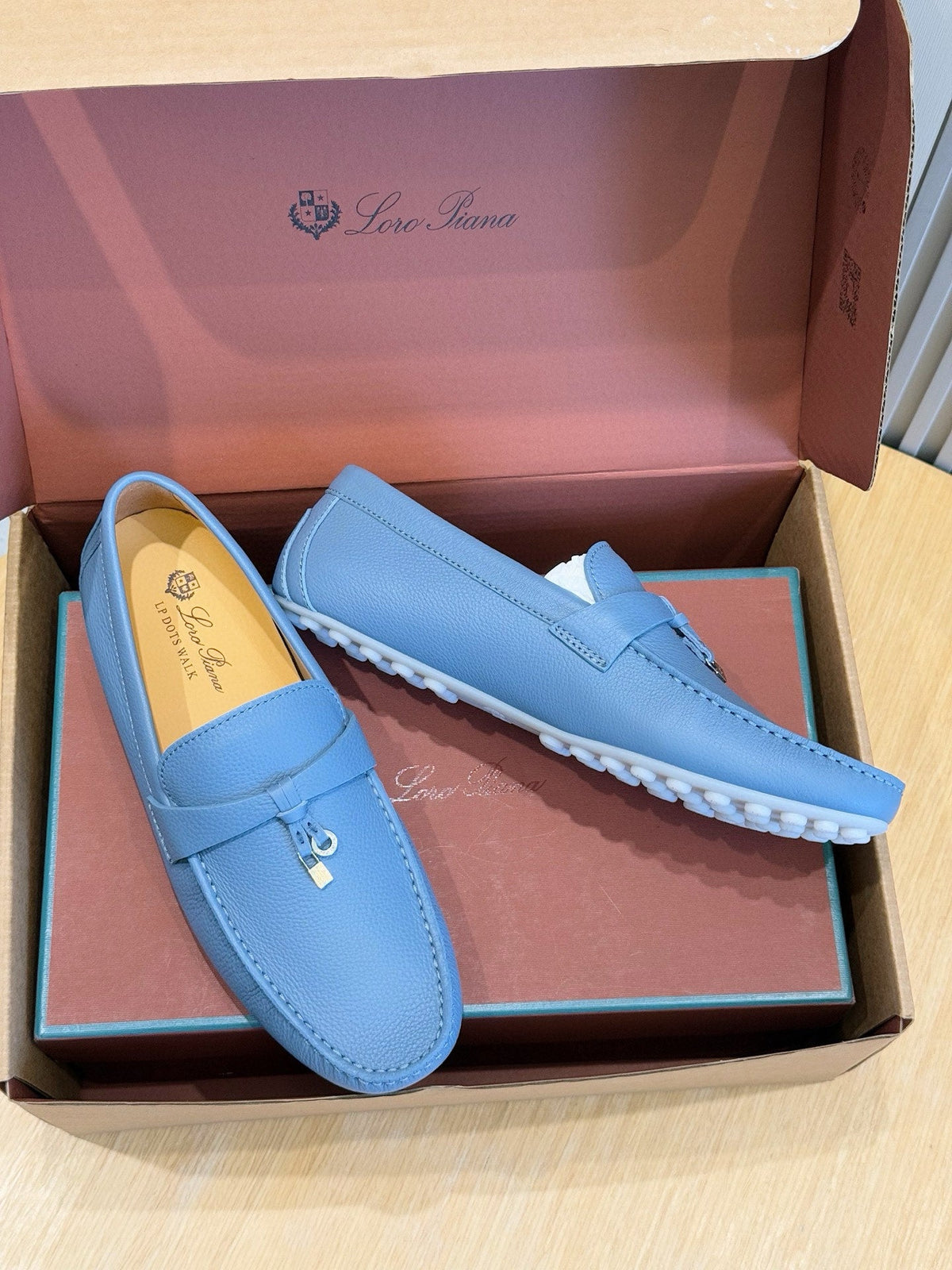Loro Piana LP Italian Handmade Driving Shoes