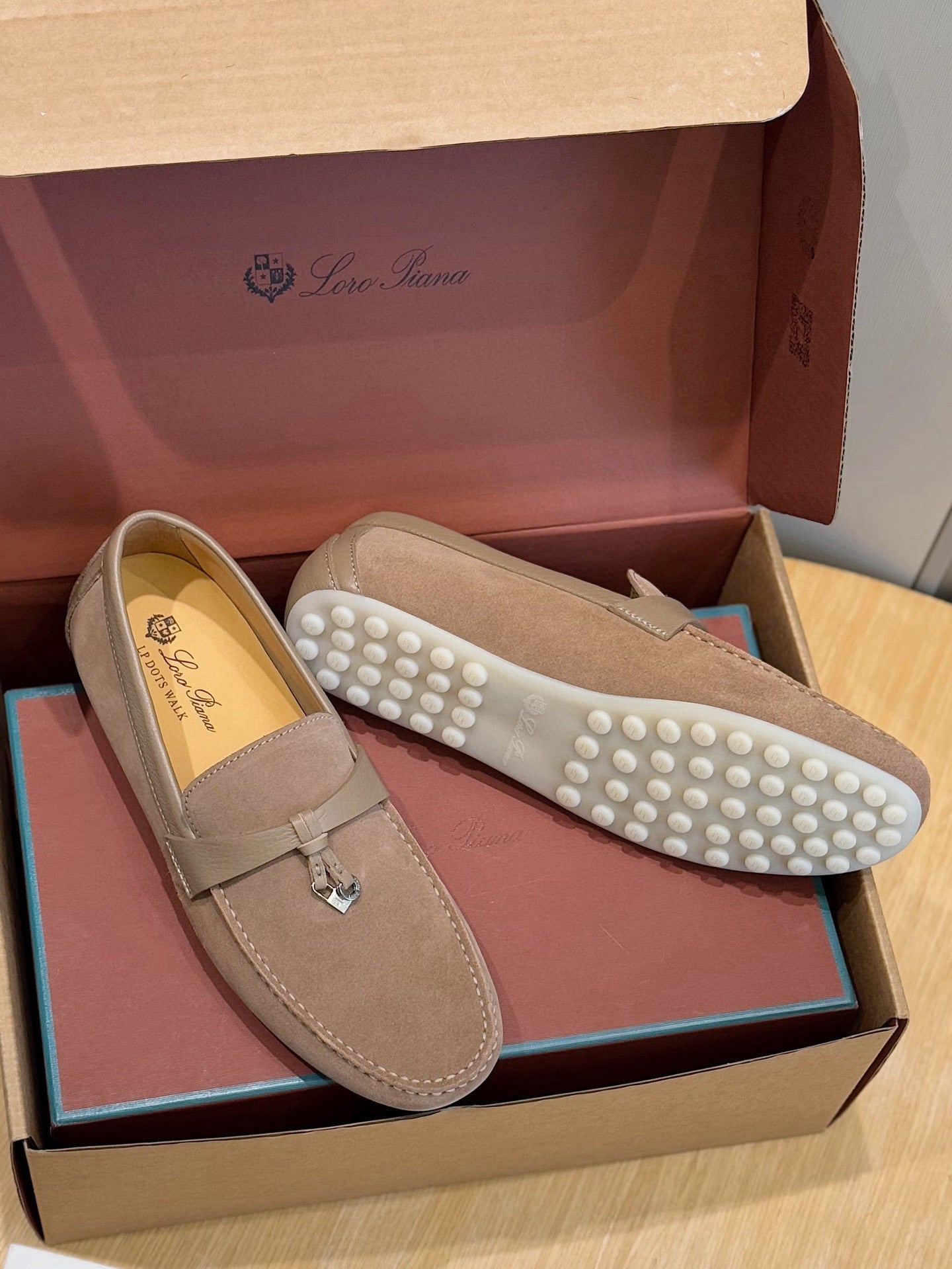 Loro Piana LP Italian Handmade Driving Shoes
