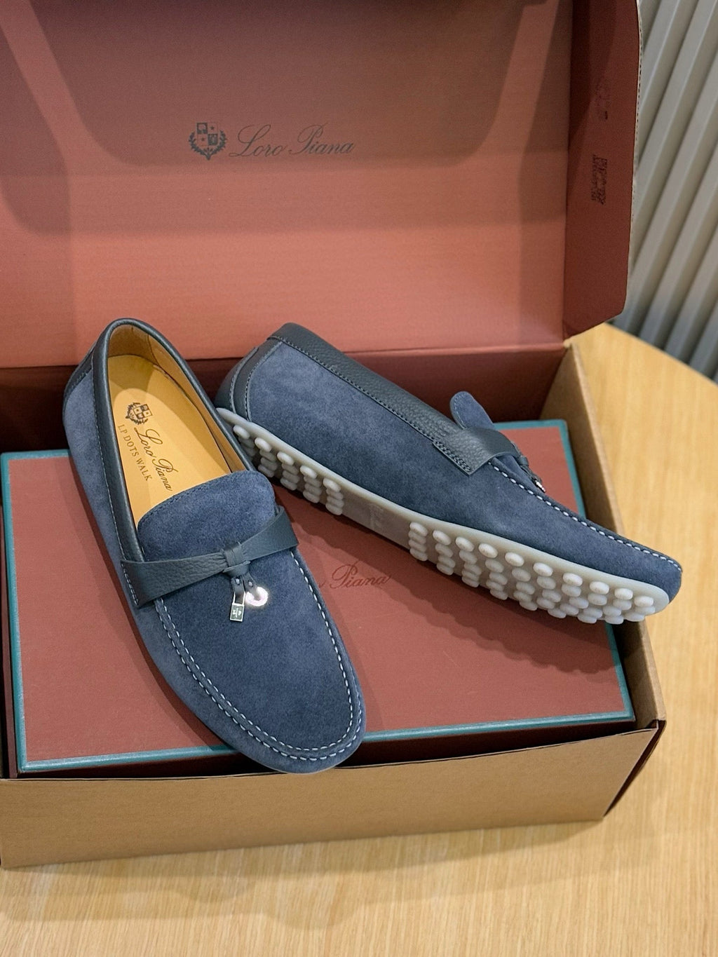 Loro Piana LP Italian Handmade Driving Shoes