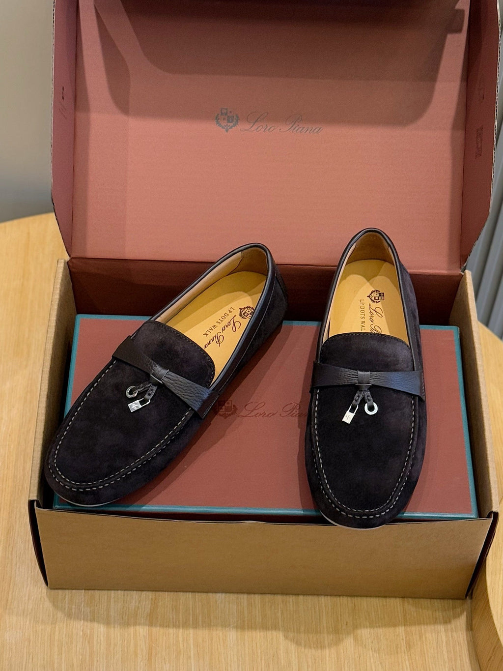 Loro Piana LP Italian Handmade Driving Shoes