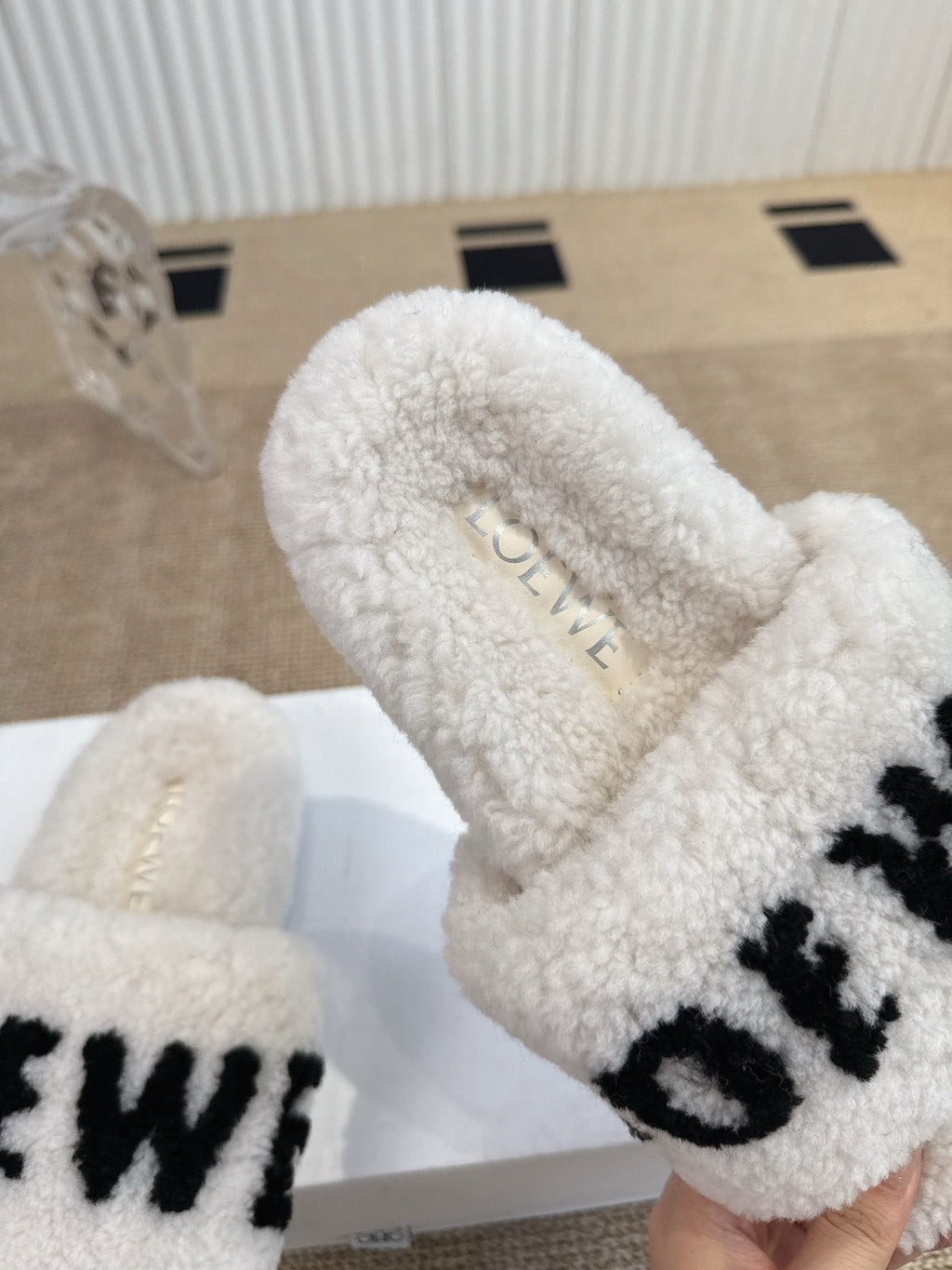 Loewe Classic Autumn/Winter Wool Slippers