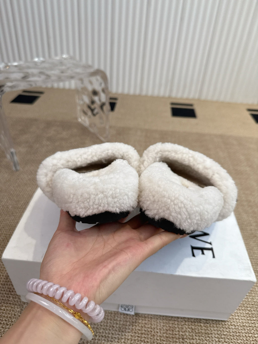 Loewe Classic Autumn/Winter Wool Slippers