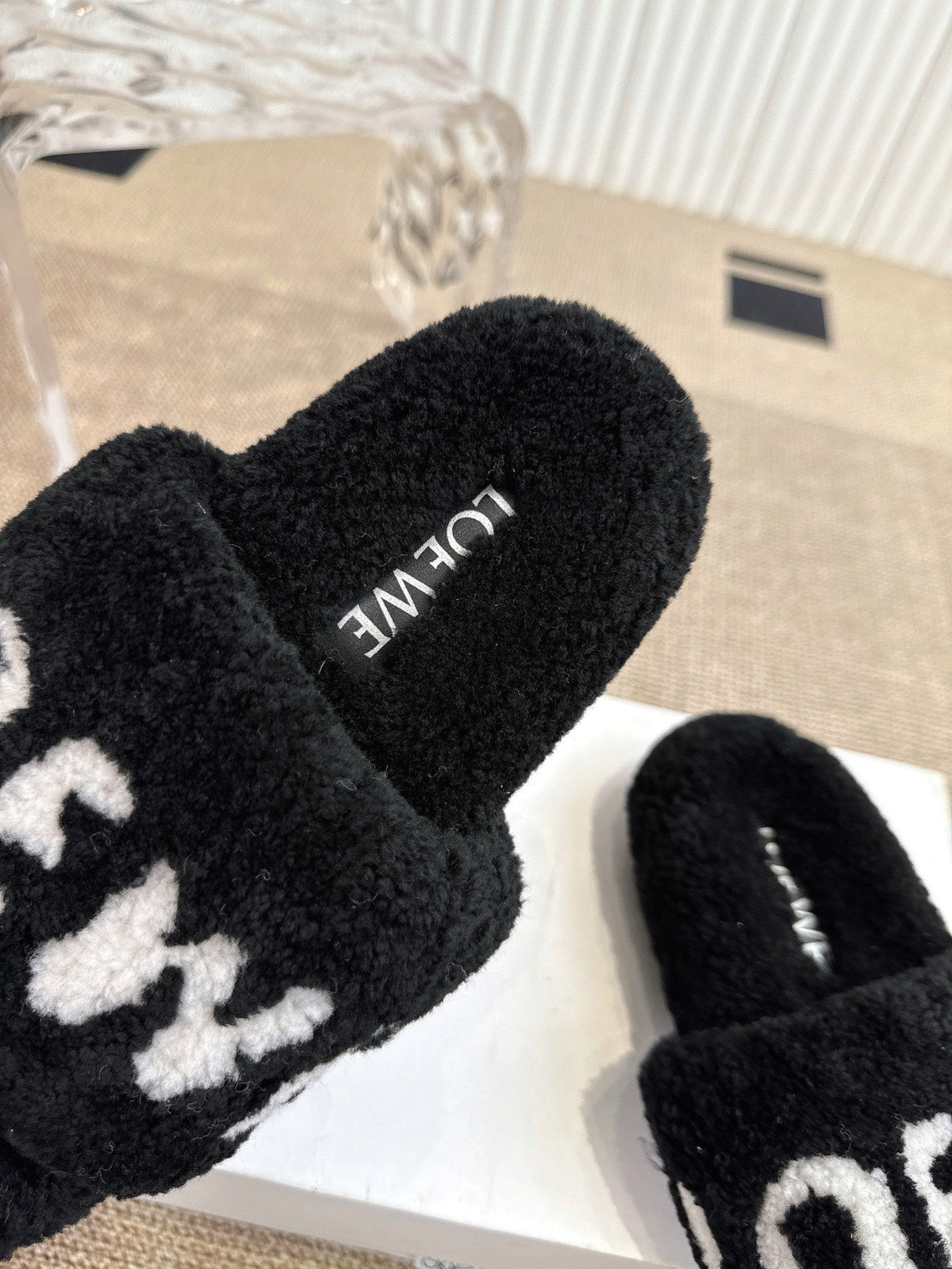 Loewe Classic Autumn/Winter Wool Slippers